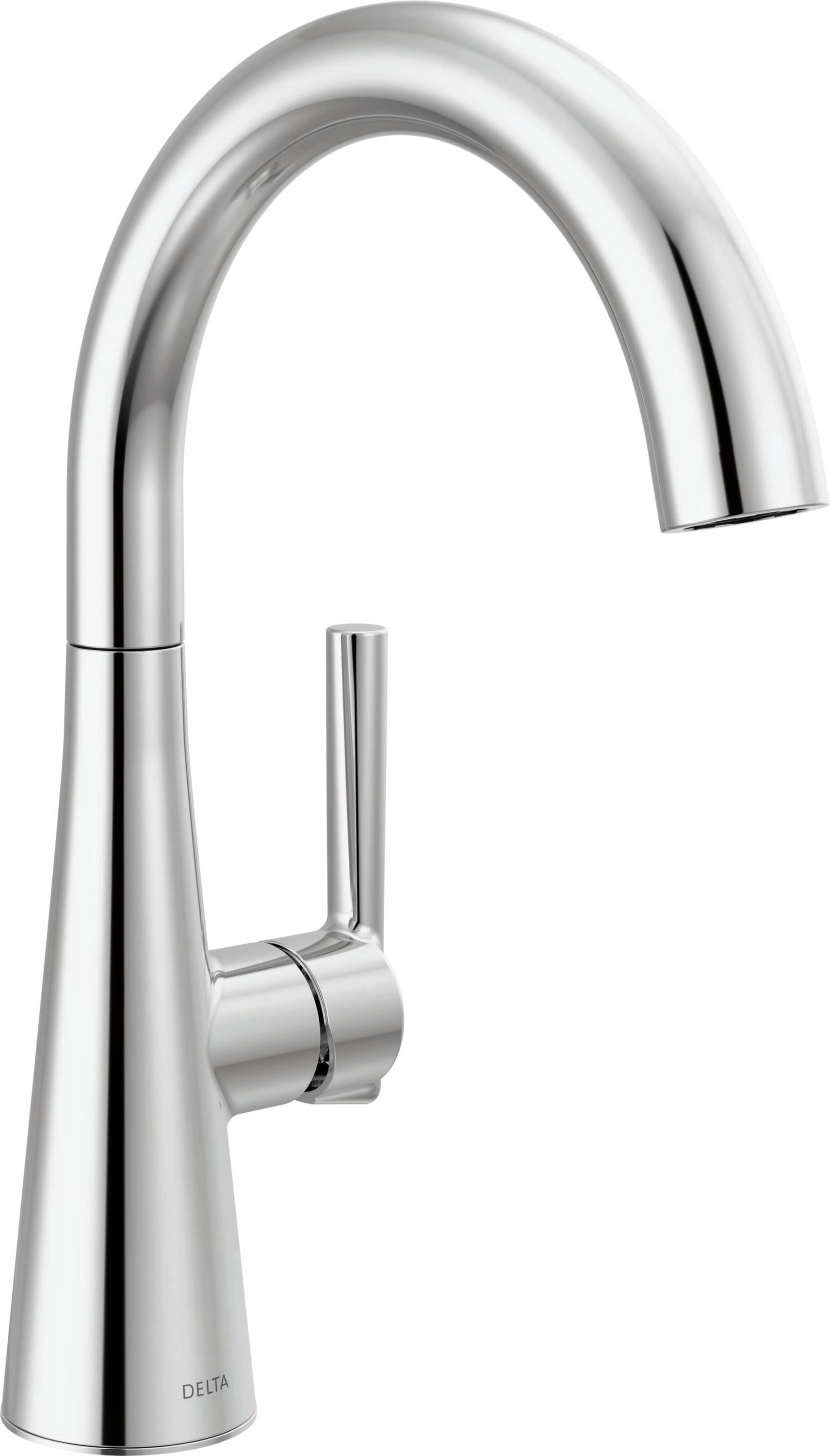 Delta 14882LF Chrome Single Handle Deck-mount Bar and Prep Kitchen Faucet