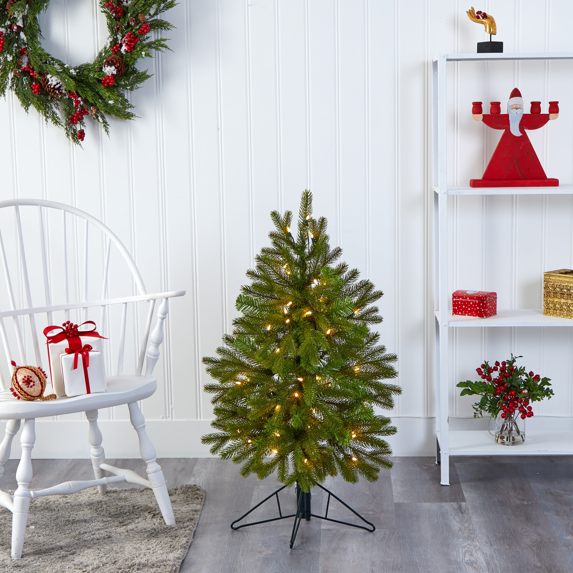 Nearly Natural T1437 Artificial-Christmas-Trees - View #8