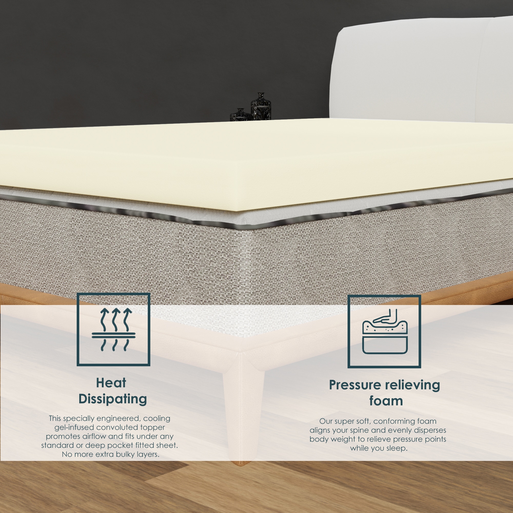 Glance T1000-4/6 Mattress-Covers - View #5