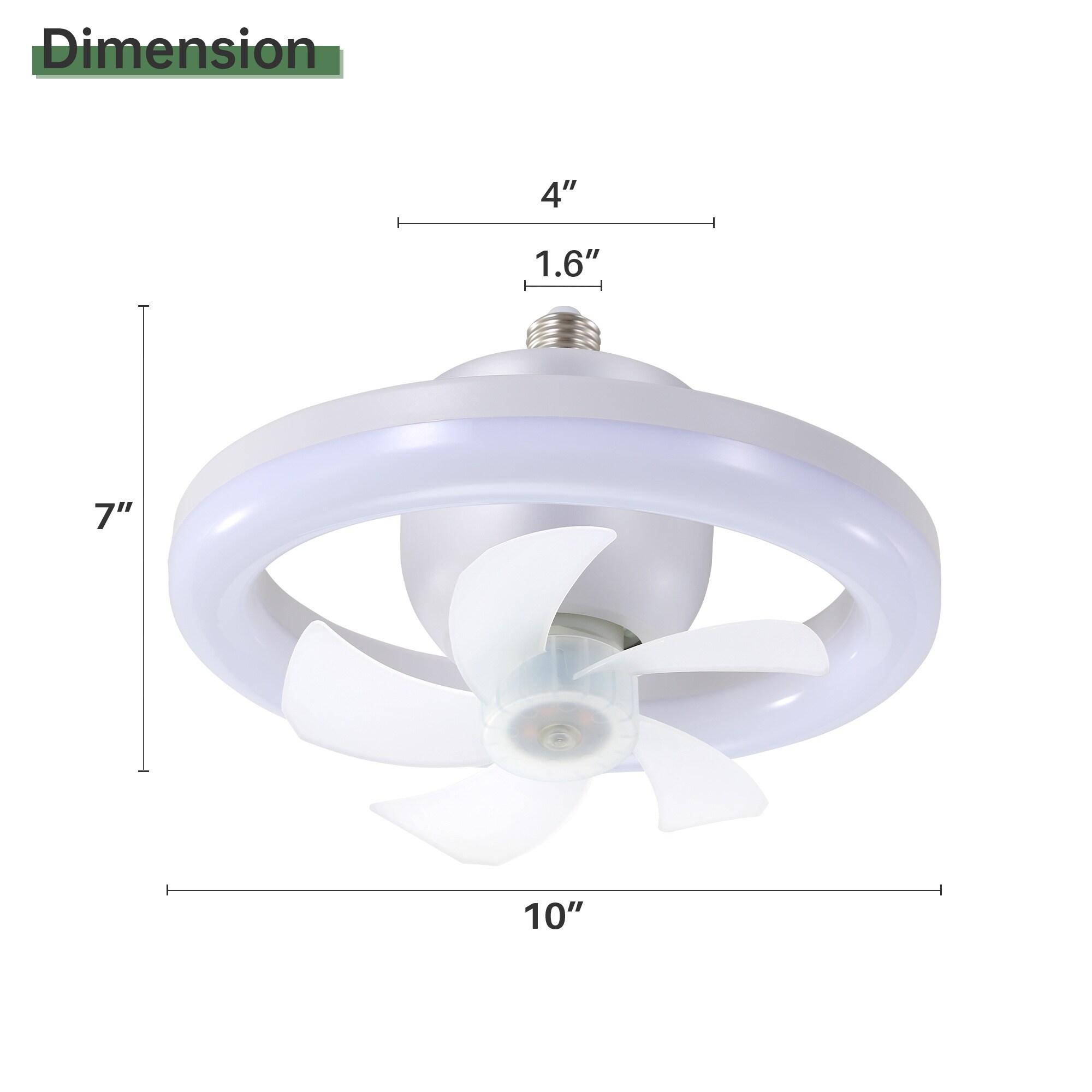 BABOOM BOM-4P23446-OR Ceiling-Fans - View #6