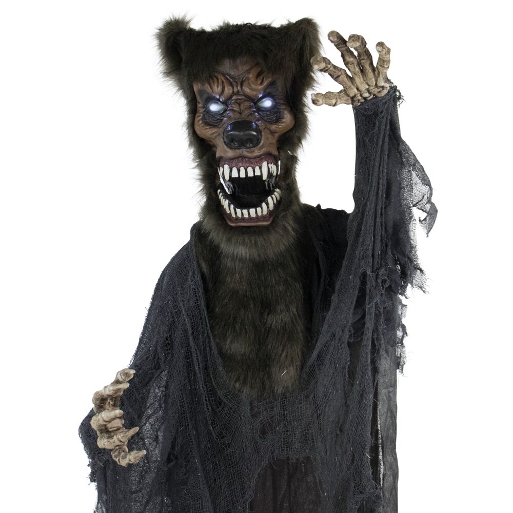 Haunted Hill Farm HHWOLF-2FLSA Outdoor-Halloween-Decor - View #9