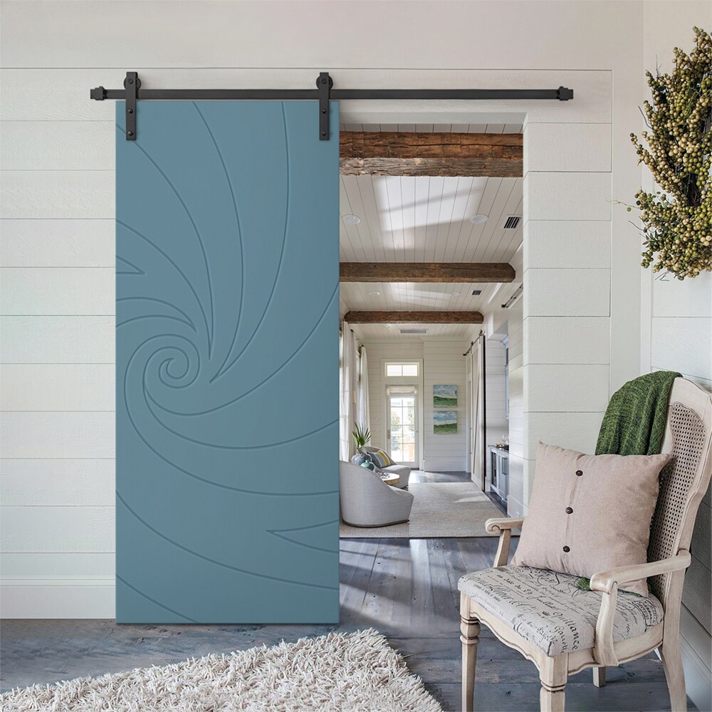 CALHOME SMK72+MD-231-84X24BP Barn-Doors - View #2