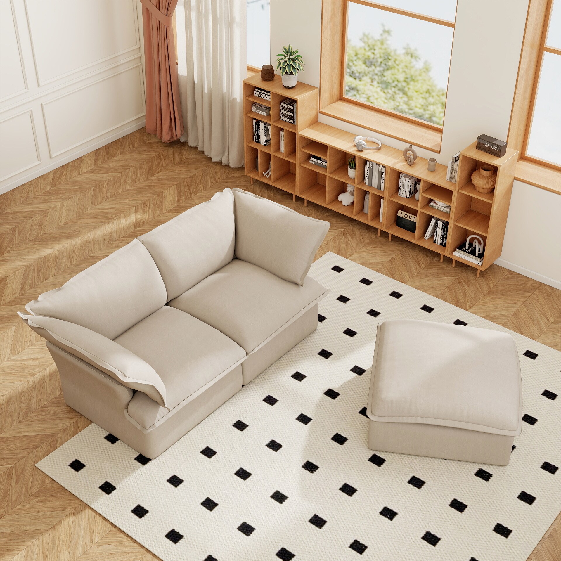 BuotiqHom DH-S2-120BE Sofas-Loveseats - View #5