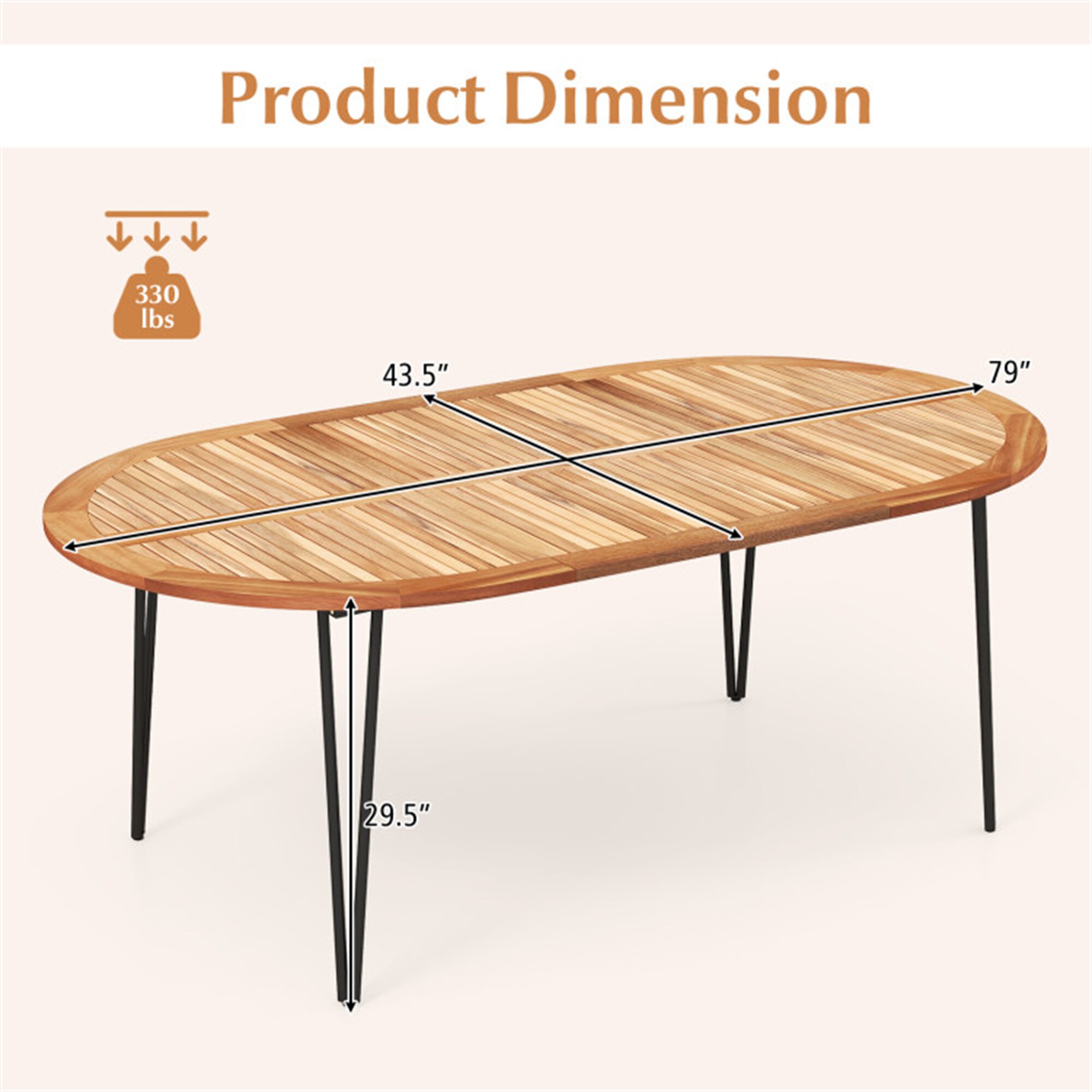 BABOOM BOM-HW72246-CO Patio-Tables - View #3
