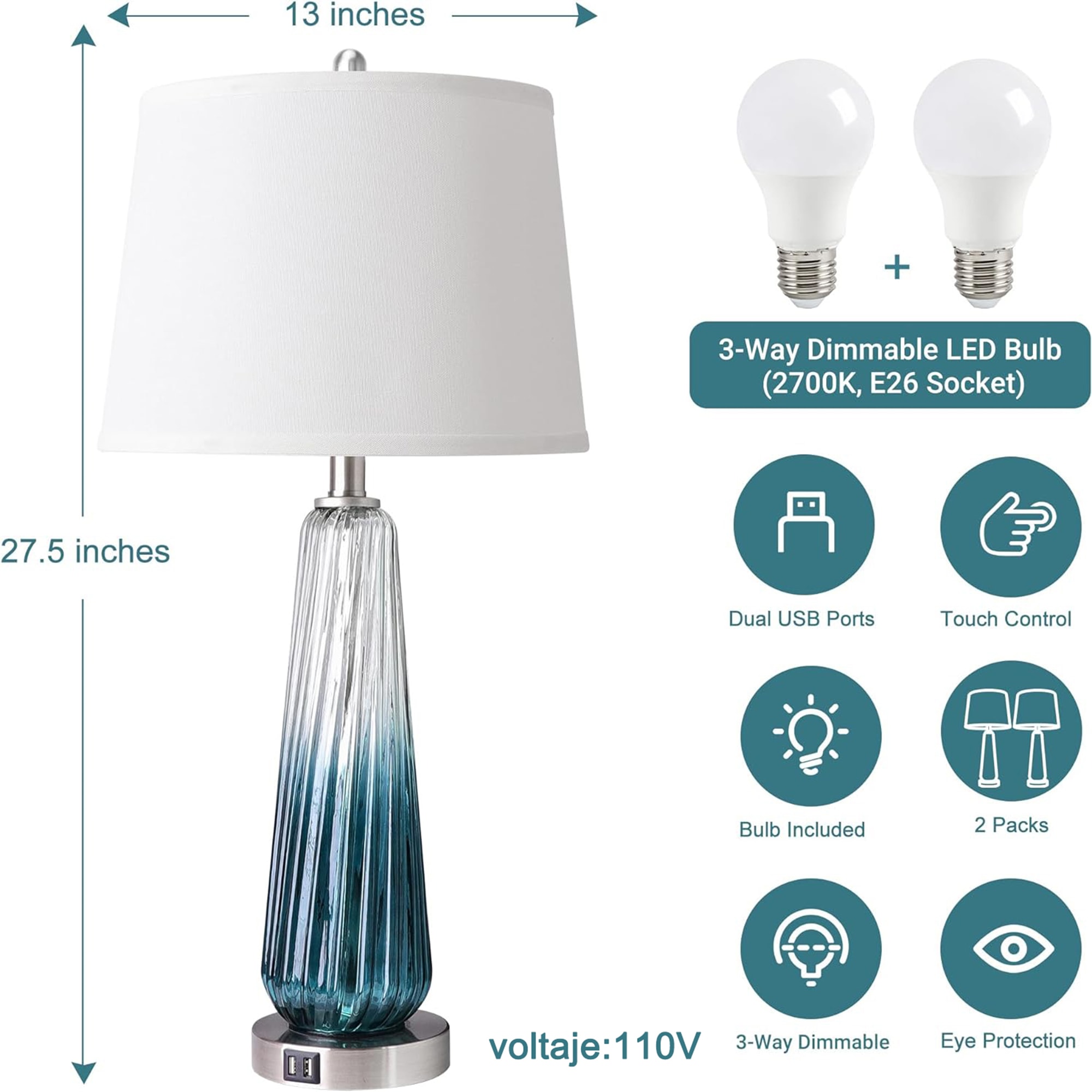 LETILY 36NUCYZG Table-Lamps - View #7