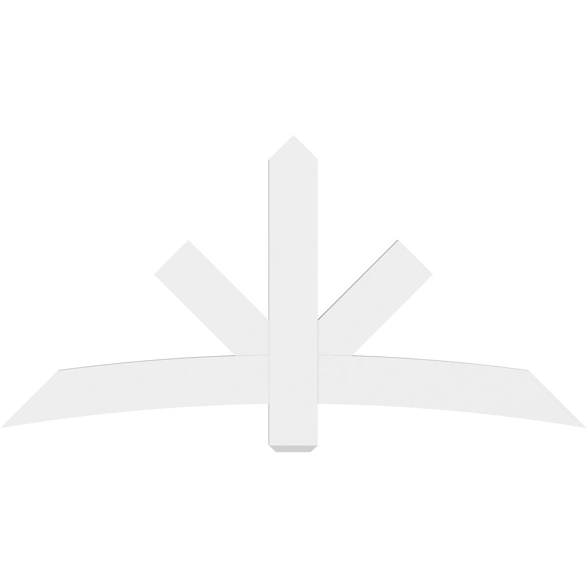Ekena Millwork GBP072X36X0206ALB00 Exterior-Brackets-Braces - View #2