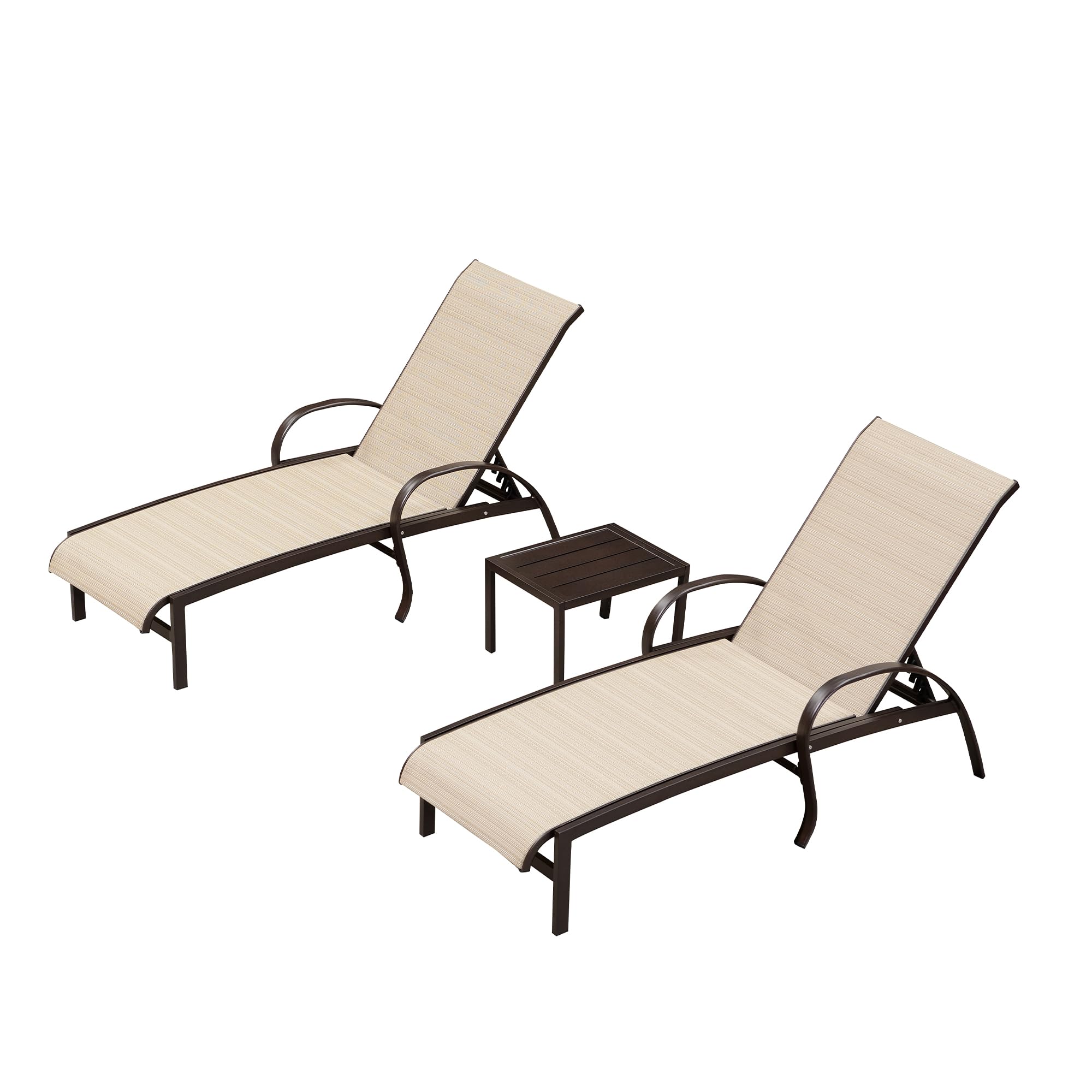 PURPLE LEAF LSMCLS01-XXL-BK-4PC Patio-Chairs - View #7