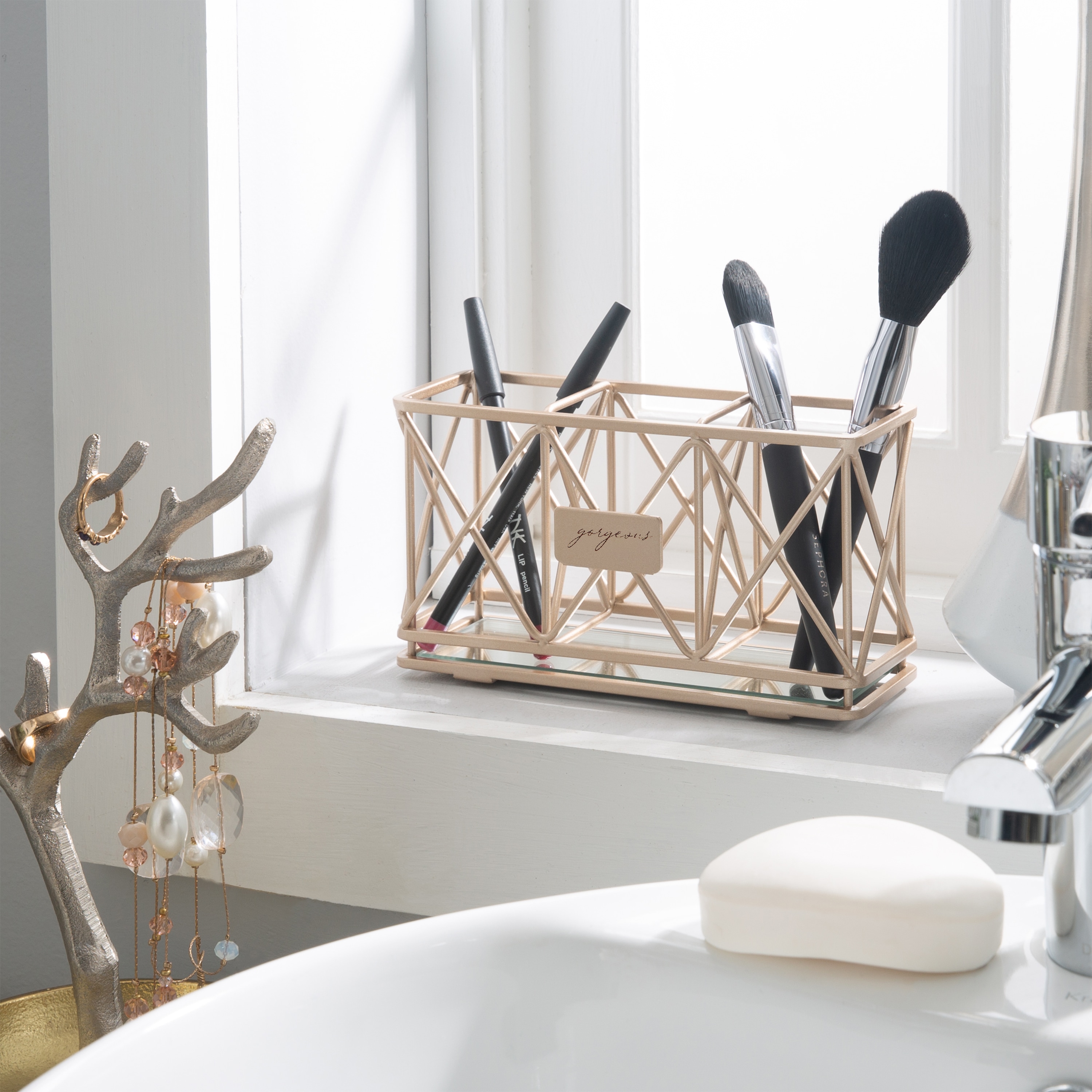 Home Details 27172-ROSEGOLD Bathroom-Accessories - View #4