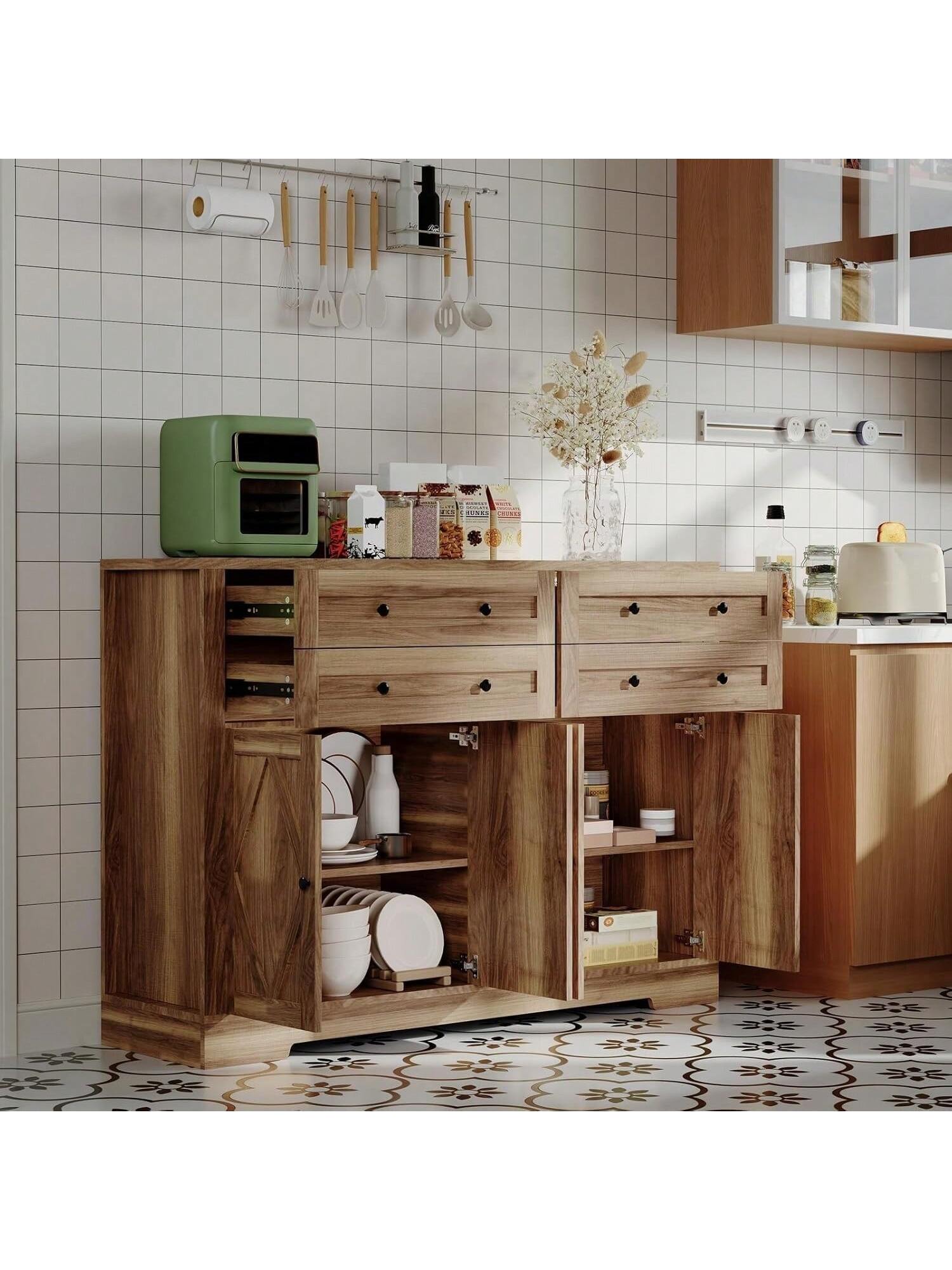 Qeetex BY-PHK-34WAGLF3 Bathroom-Wall-Cabinets - View #2