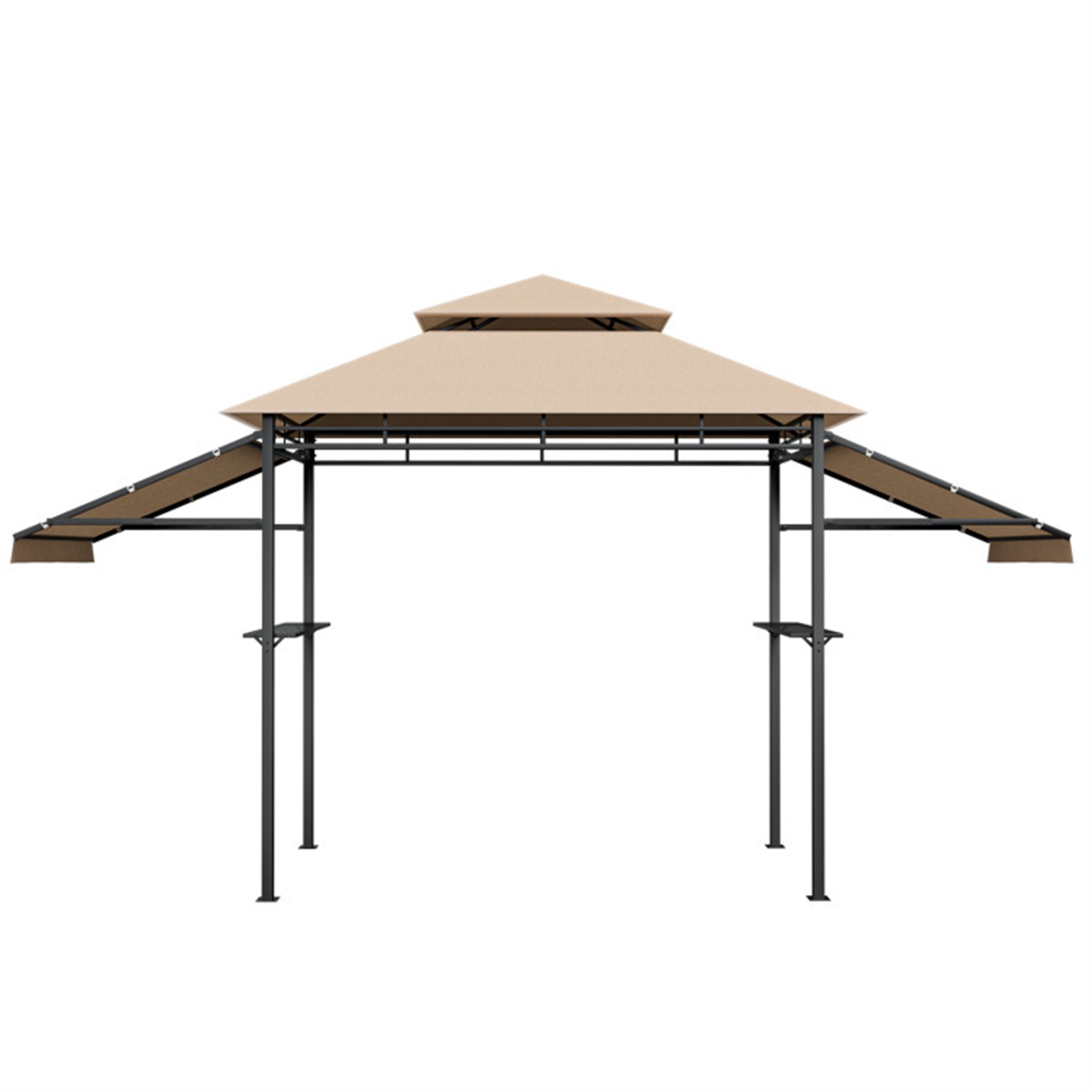 BABOOM BOM-10385BN-CO 4-ft x 12-ft Beige Rectangle Semi-permanent Soft top Roof