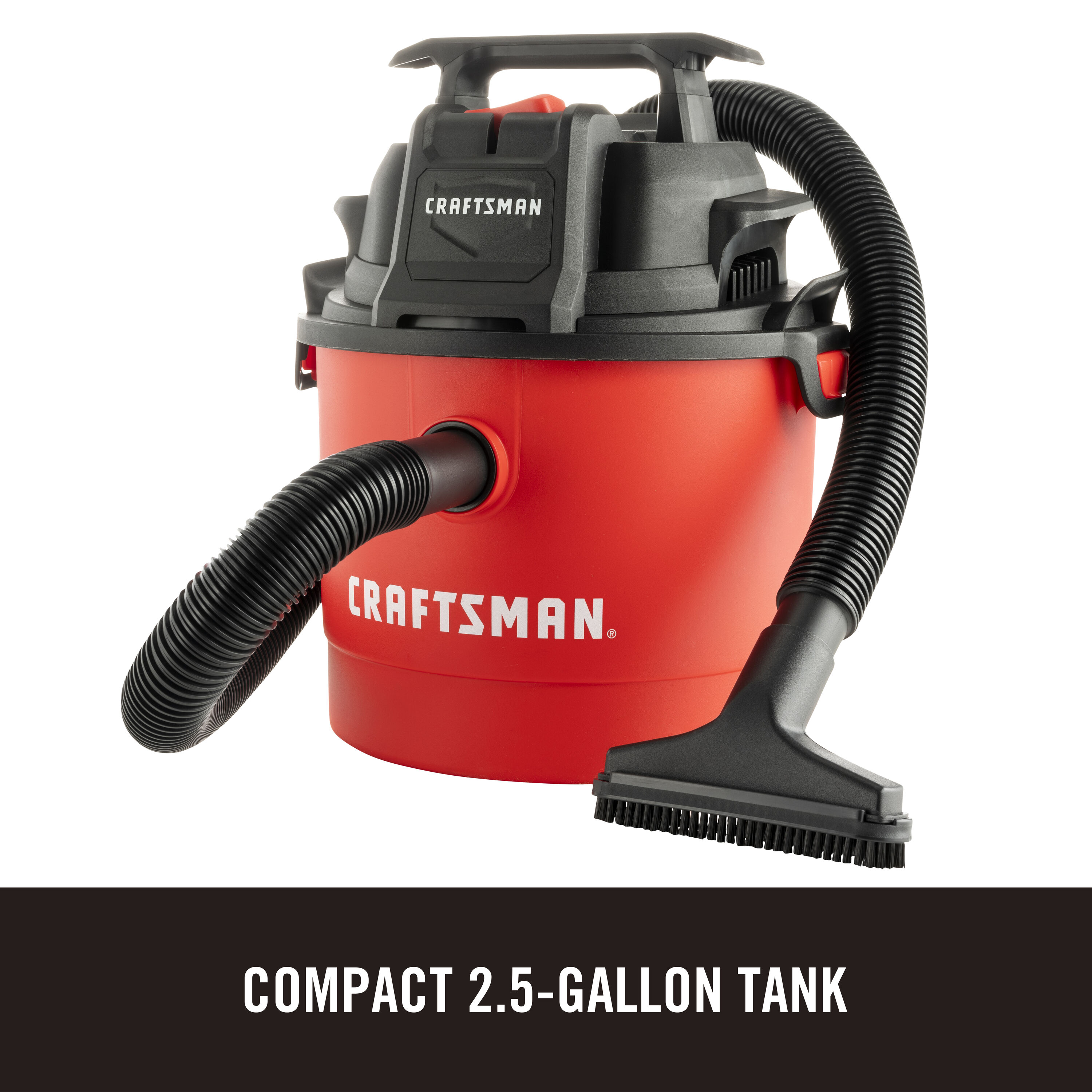 CRAFTSMAN Bonus 12V Car Vacuum 16-Gallons 6.5-HP Corded Wet/Dry Shop Vacuum  with Accessories Included in the Shop Vacuums department at