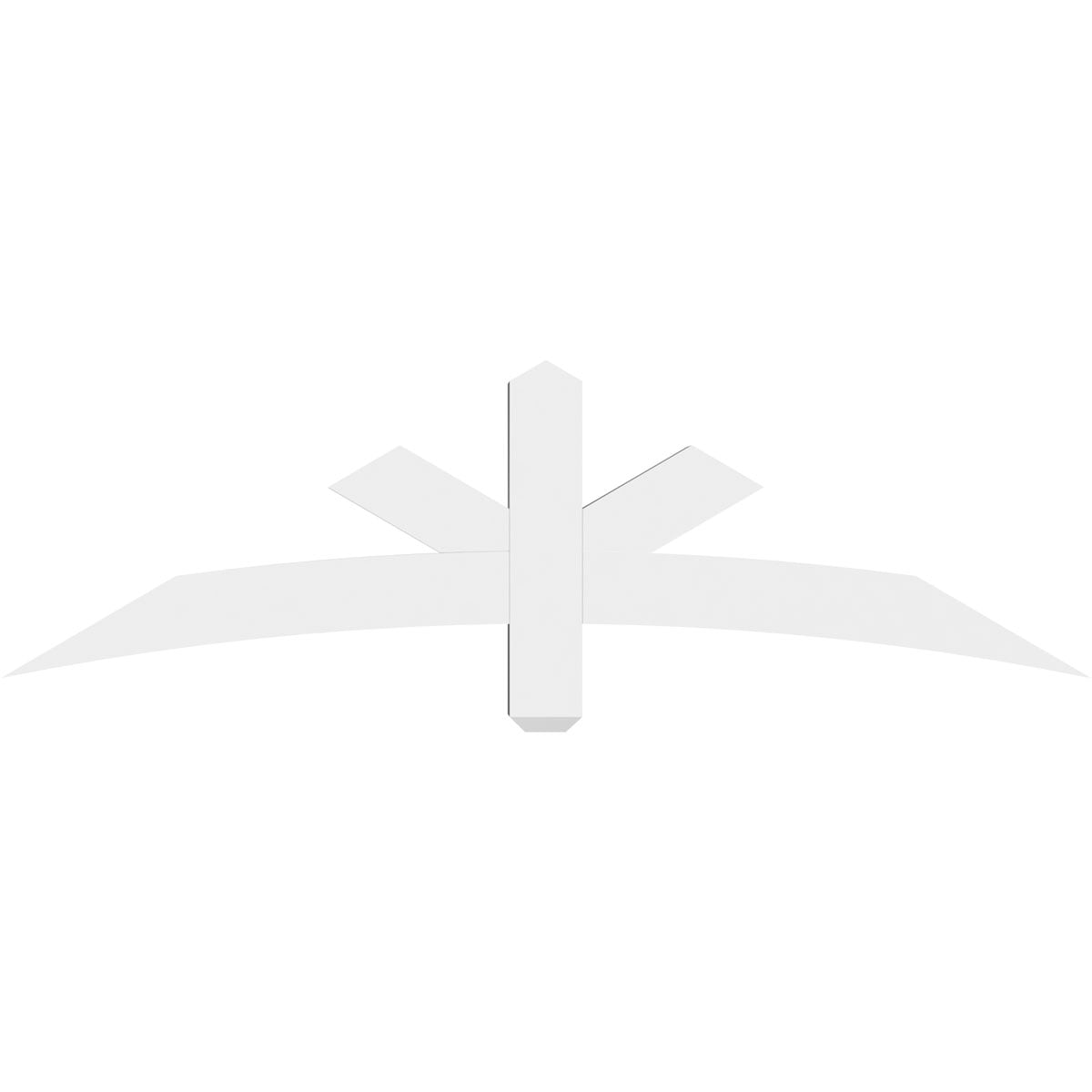 Ekena Millwork GBP060X18X0404ALB00 Exterior-Brackets-Braces - View #2