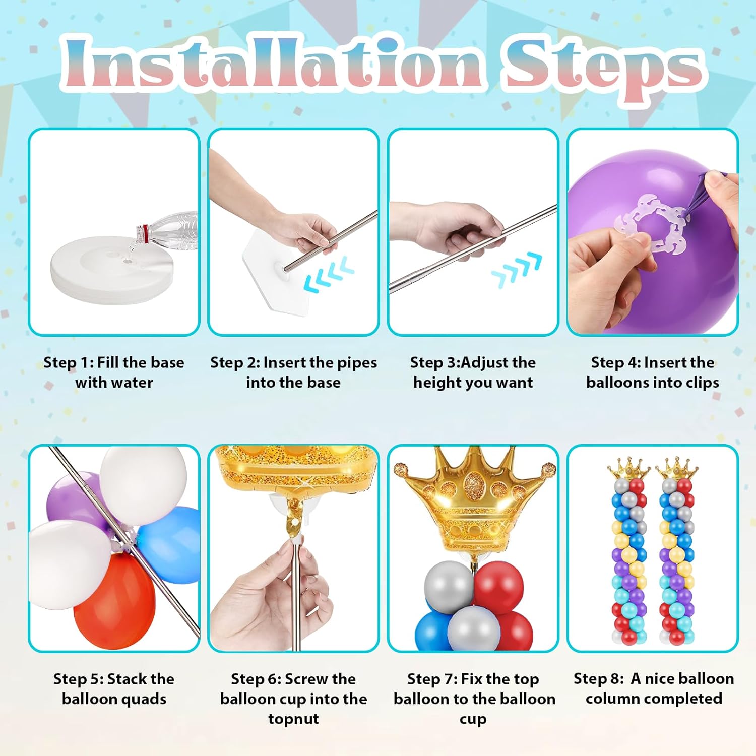 Voircoloria B0CYBV375Z Party-Supplies-Cc - View #5