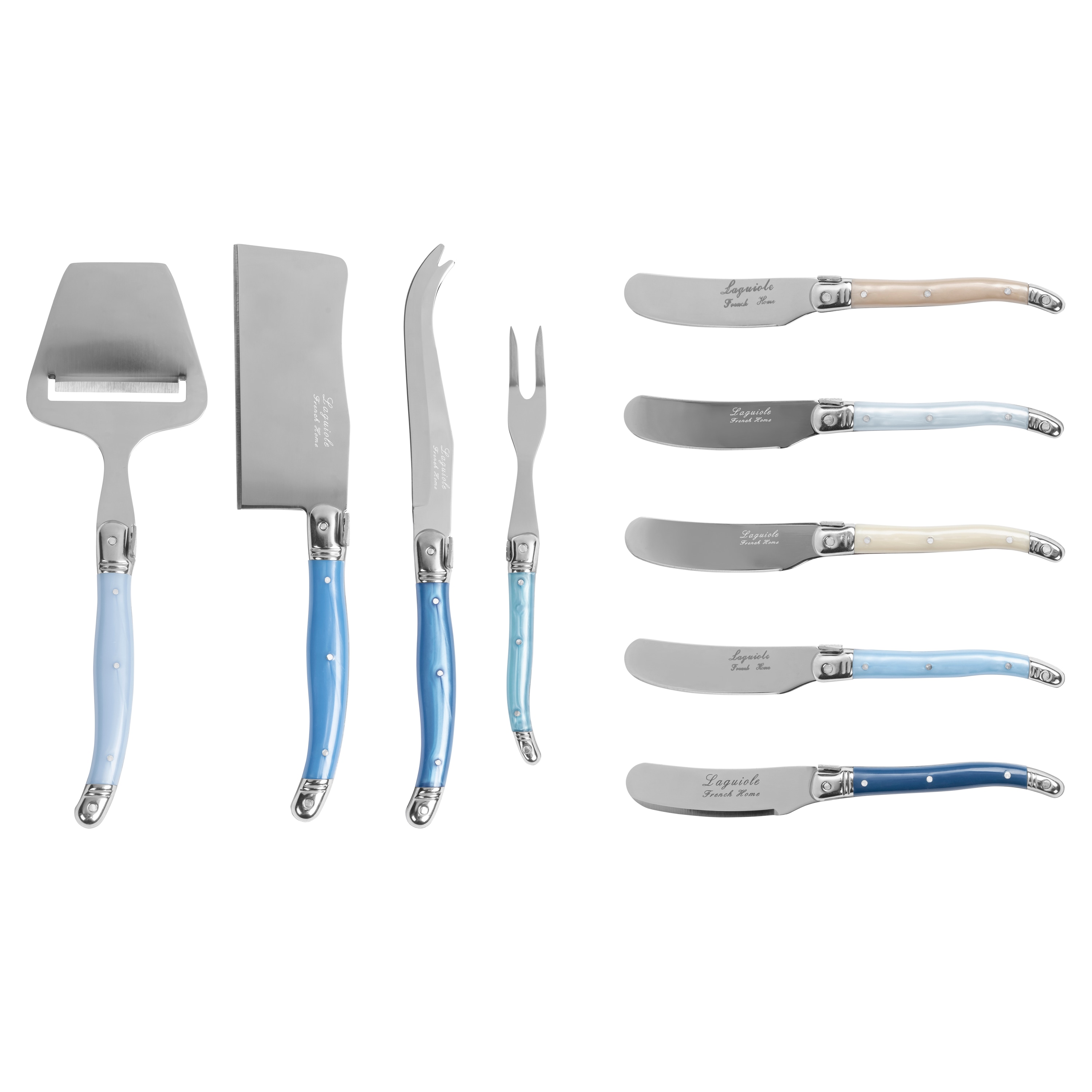 French Home Laguiole GRP325 9 -Piece Knife Set