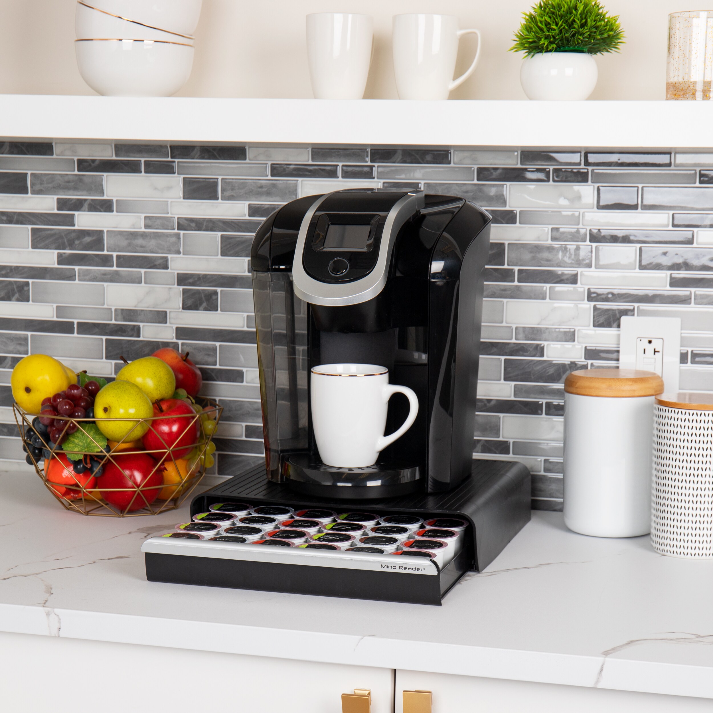 Mind Reader HERO36-BLK Coffee-Beverage-Organizers - View #2