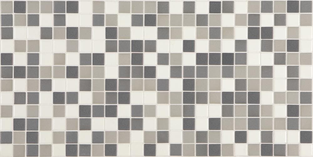 Unglazed Mosaics Snow Leopard 12-in x 24-in Unglazed Porcelain Uniform Squares Floor and Wall Tile (24-sq. ft/ Carton) | - American Olean 0A6811GMS1P