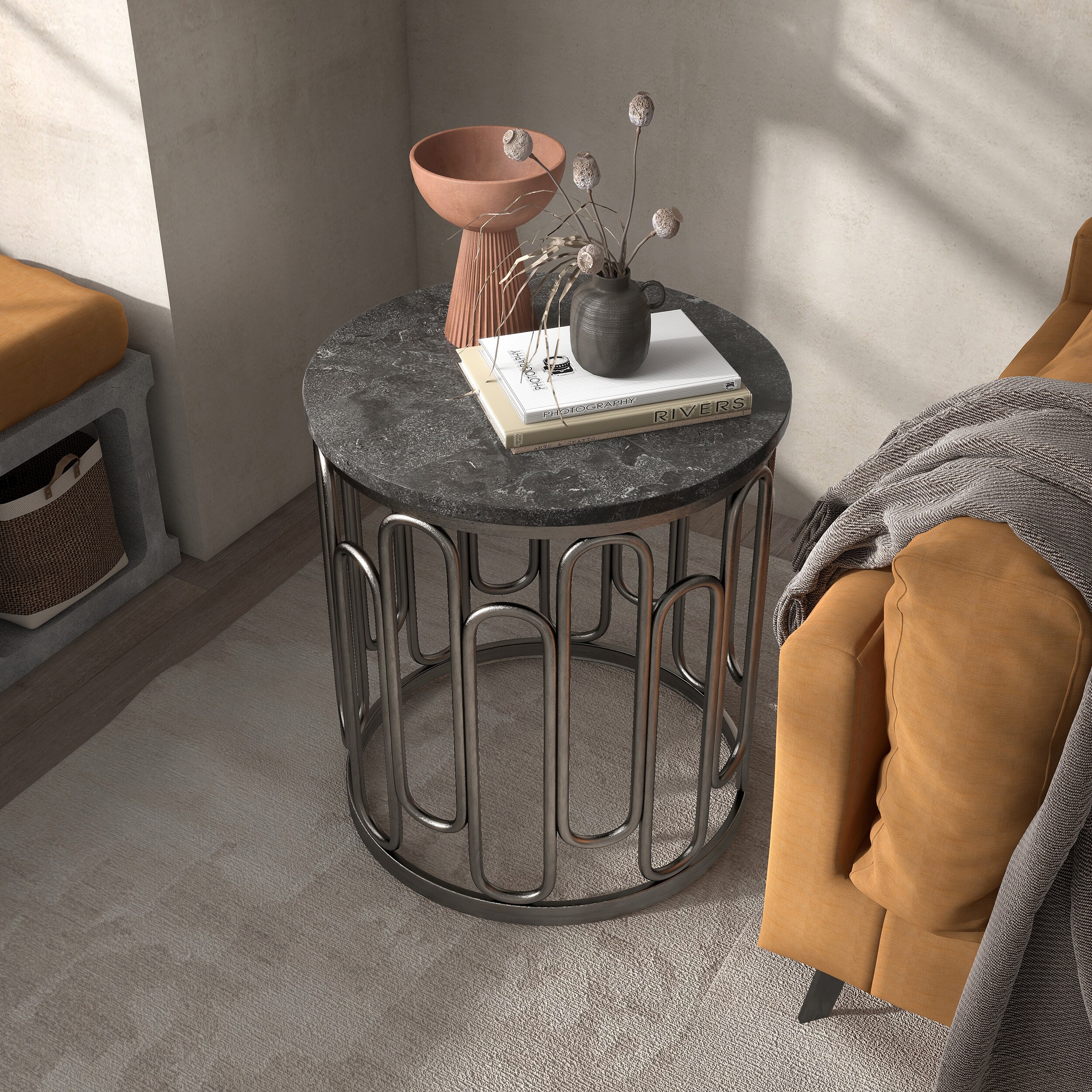 Furniture of America 005L-4001E End-Tables - View #5
