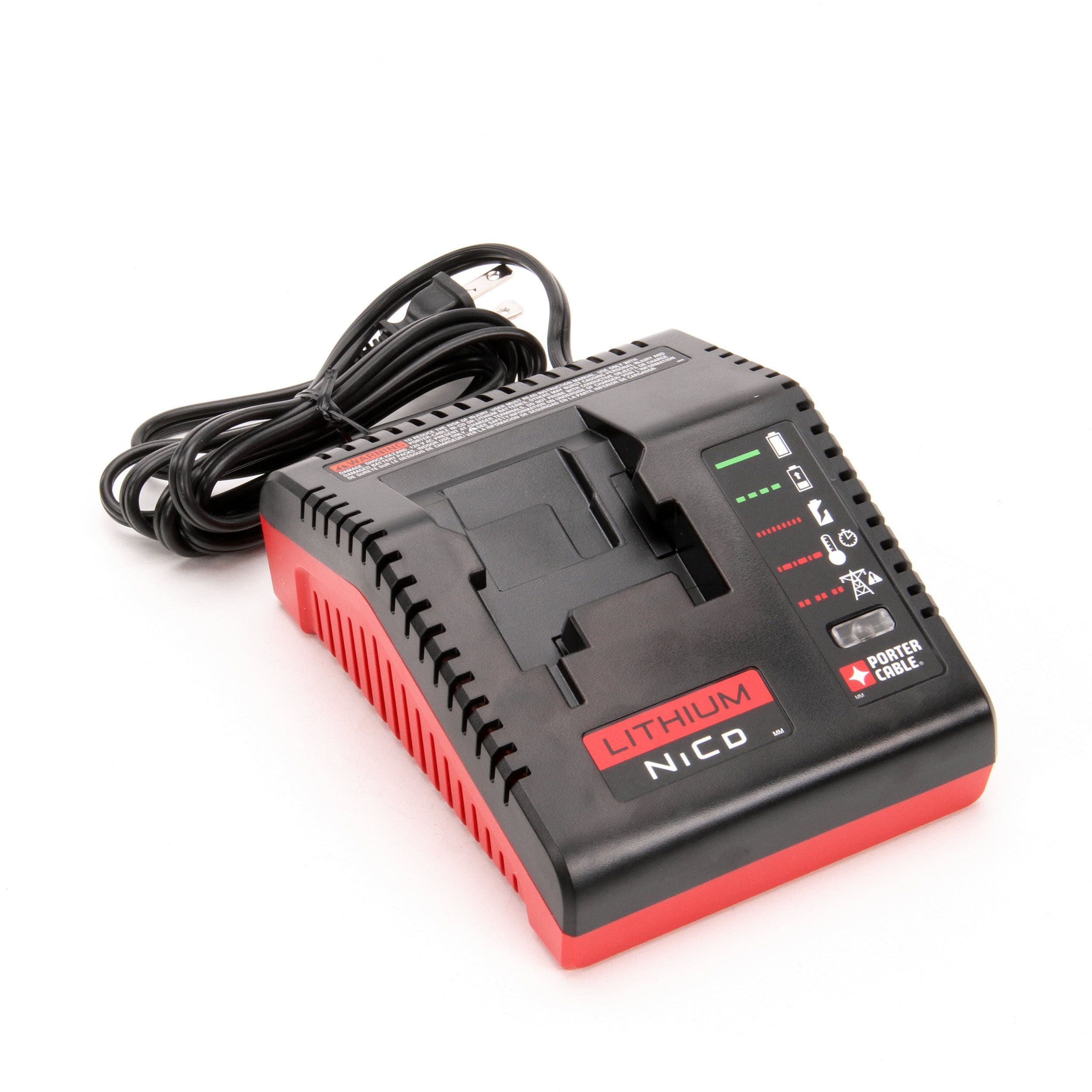 Porter cable 18v battery best sale charger manual