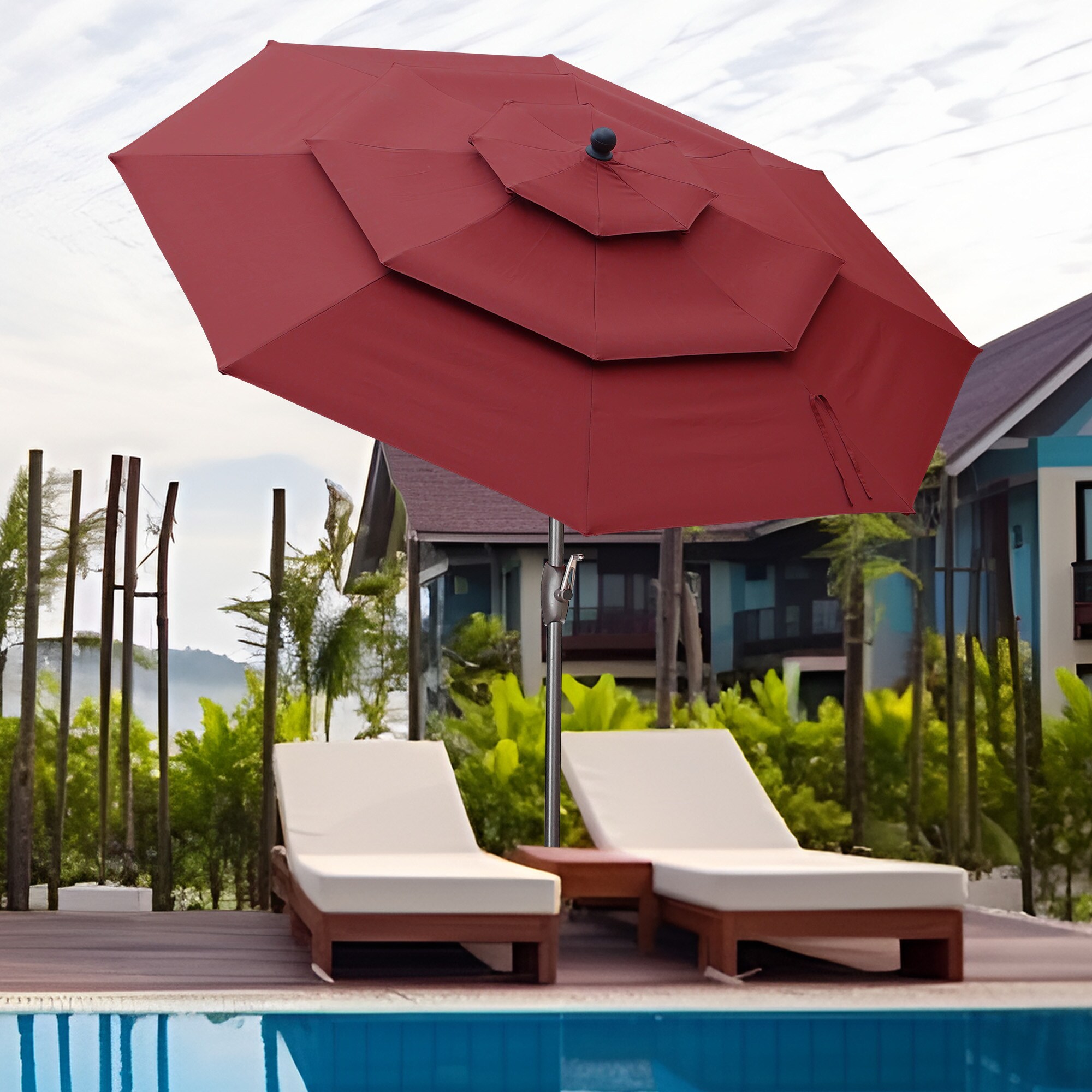 GDY 052MA-RD Umbrellas-2 - View #3