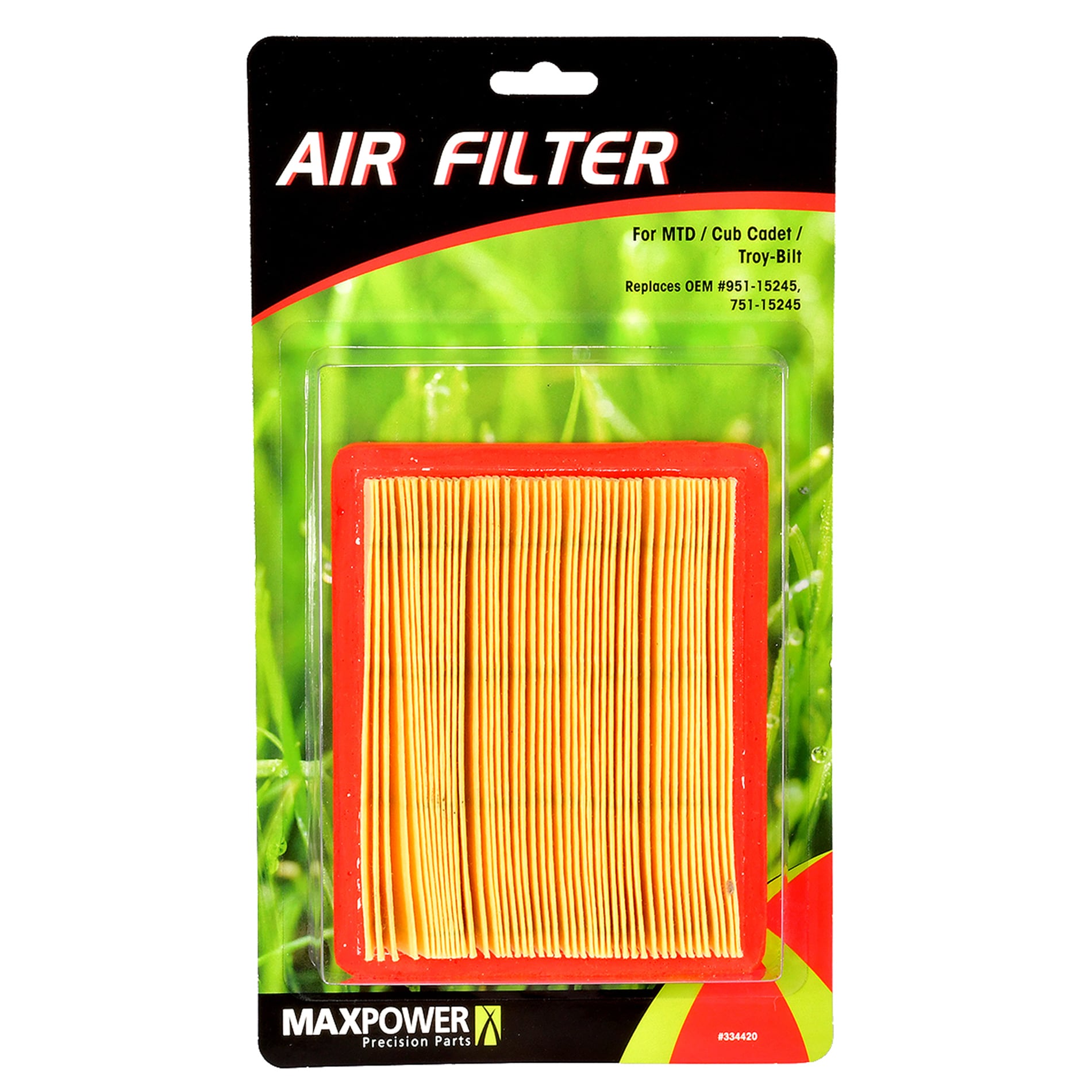 MTD Genuine Factory Parts Air Filter for Cub Cadet and Troy-Bilt