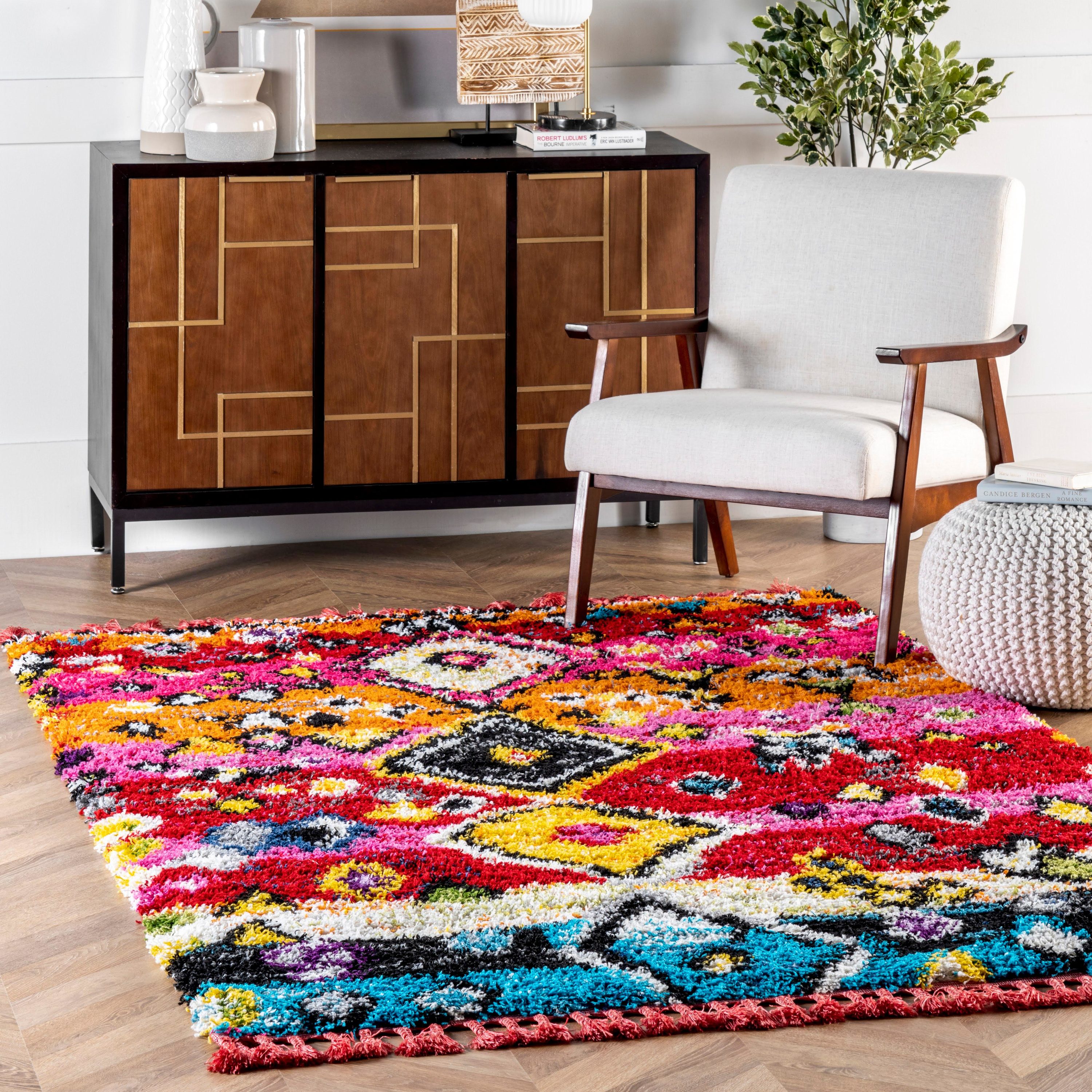 NuLOOM 9 X 12 (ft) Indoor Bohemian/Eclectic Area Rug In The Rugs ...