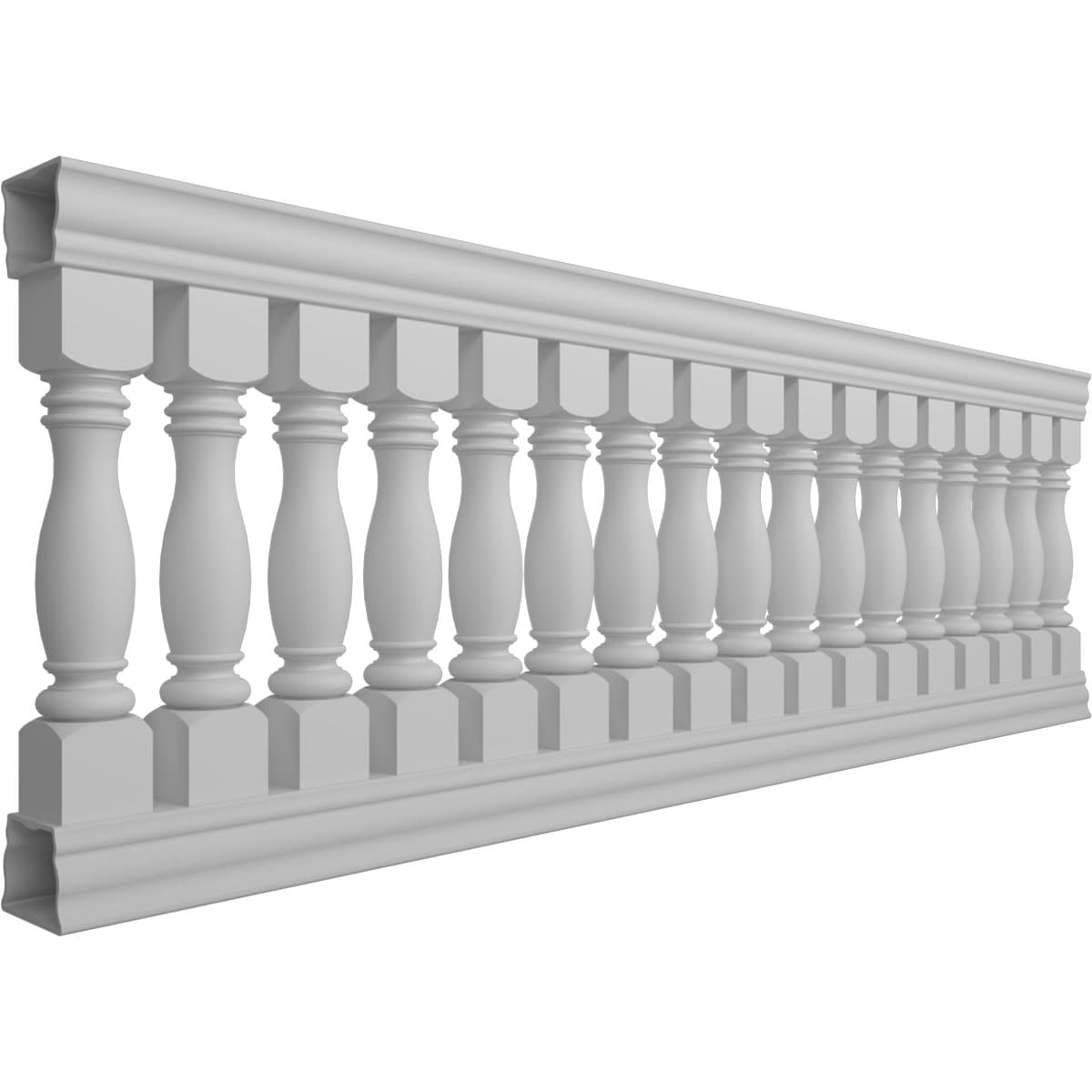 Ekena Millwork BALK42X120EMA railings - View #3