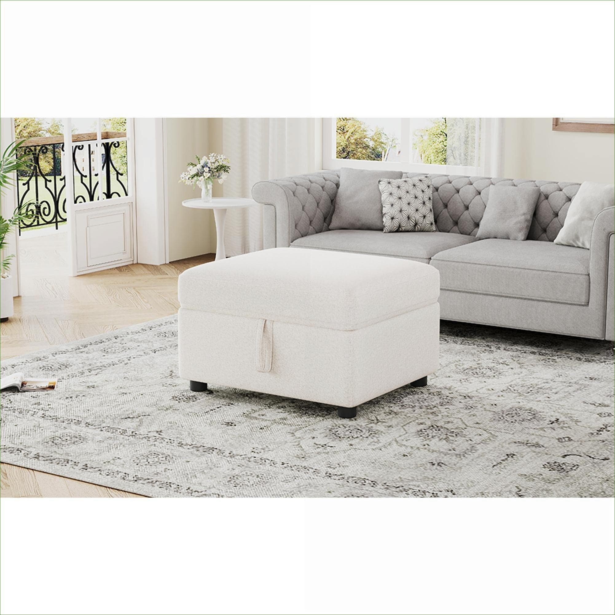 Watnature 3V4HXO7RQEWC Indoor-Ottomans - View #3