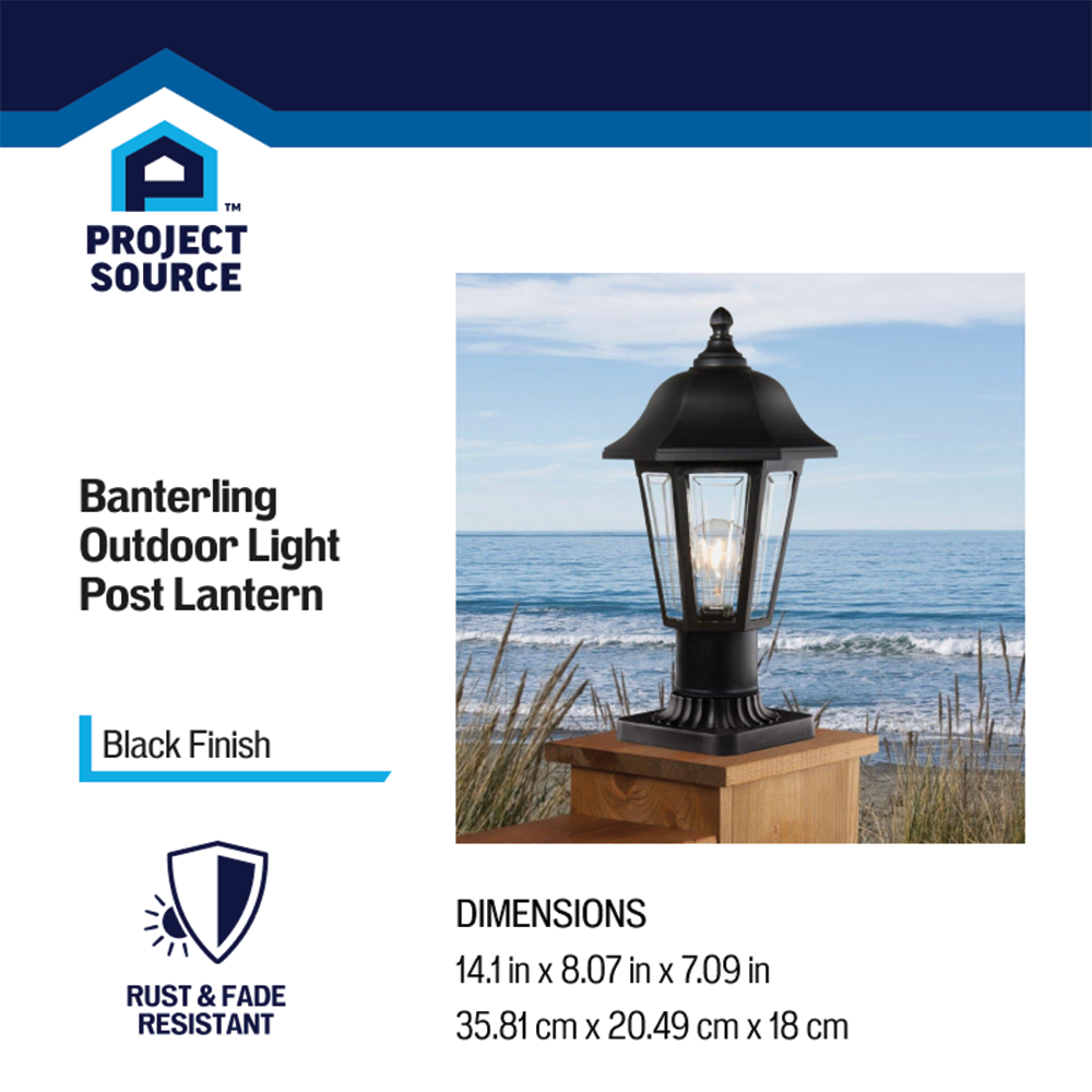 Project Source PL125BK Post-Lights - View #2