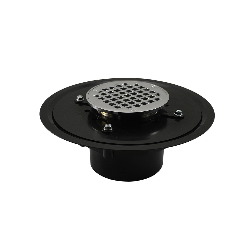 3.25 Inch Round Shower Drain | Geometric Squares No. 6