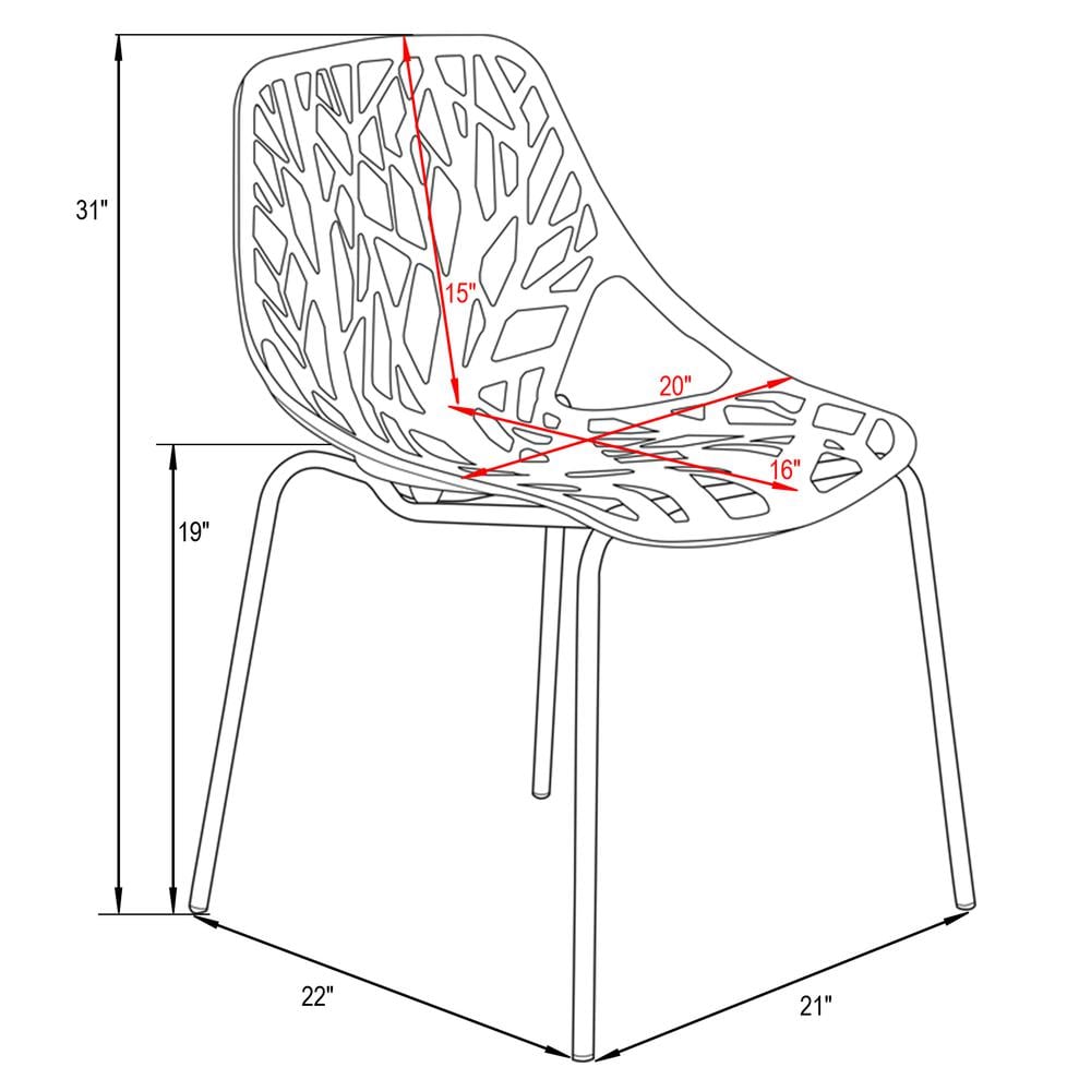 Leisuremod BG3143481 Dining-Chairs - View #2