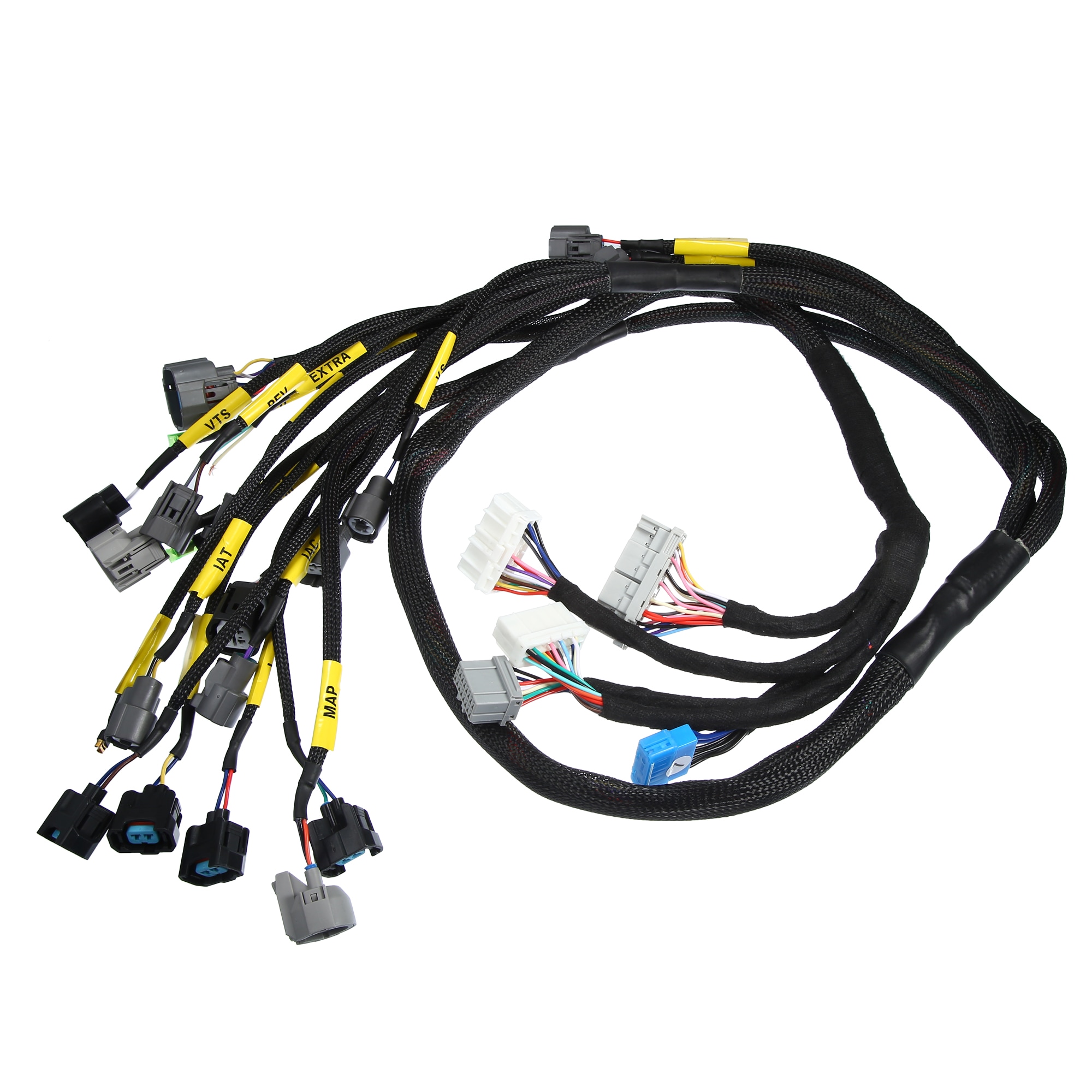 Unique Bargains CNCH-OBD2-1 CNCHOBD21 OBD2 Budget Engine Wiring Harness for Honda Civic for Acura Integra B16 B18 D16 D/B Series