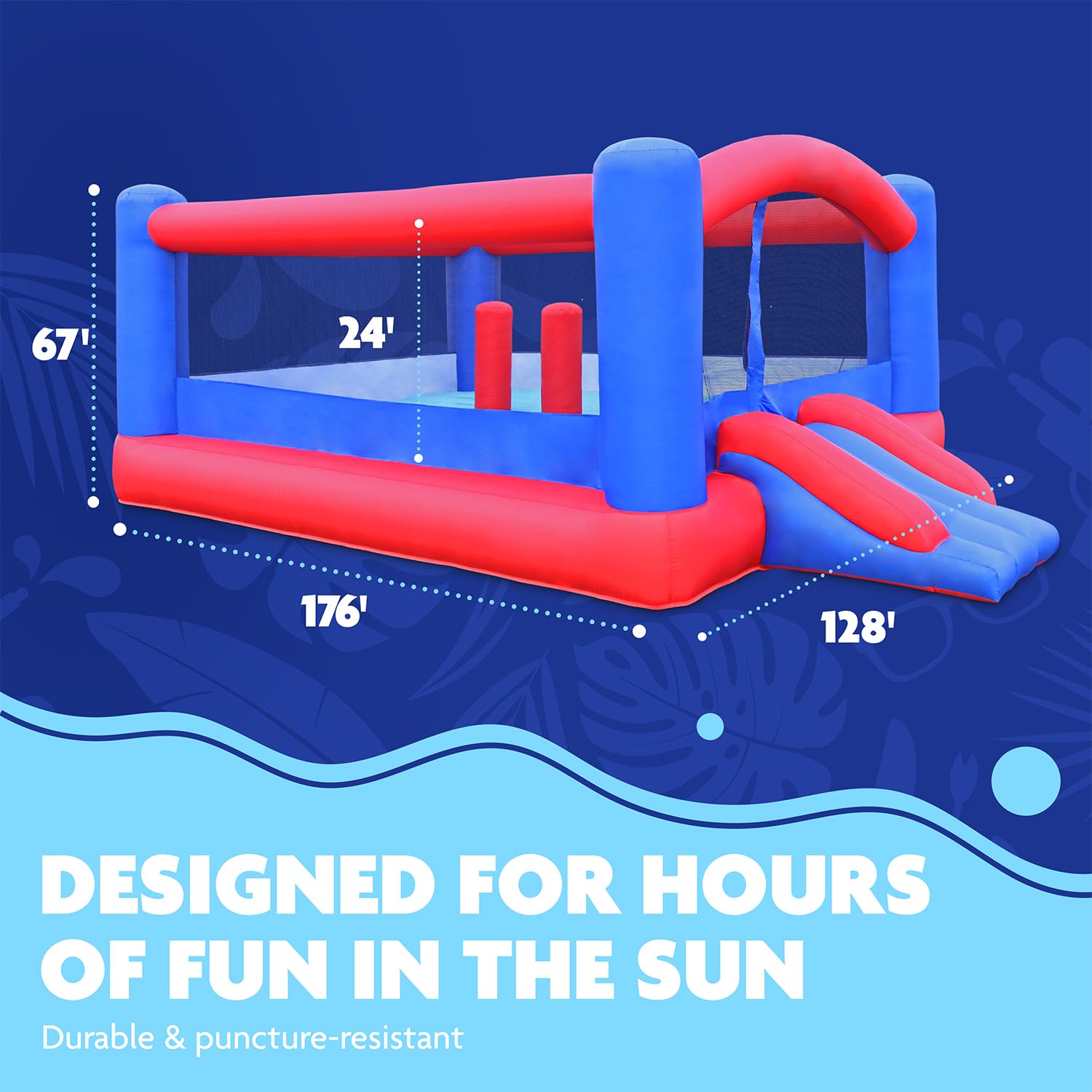 Sunny & Fun SFWTR939-LWS Bounce-Houses - View #2