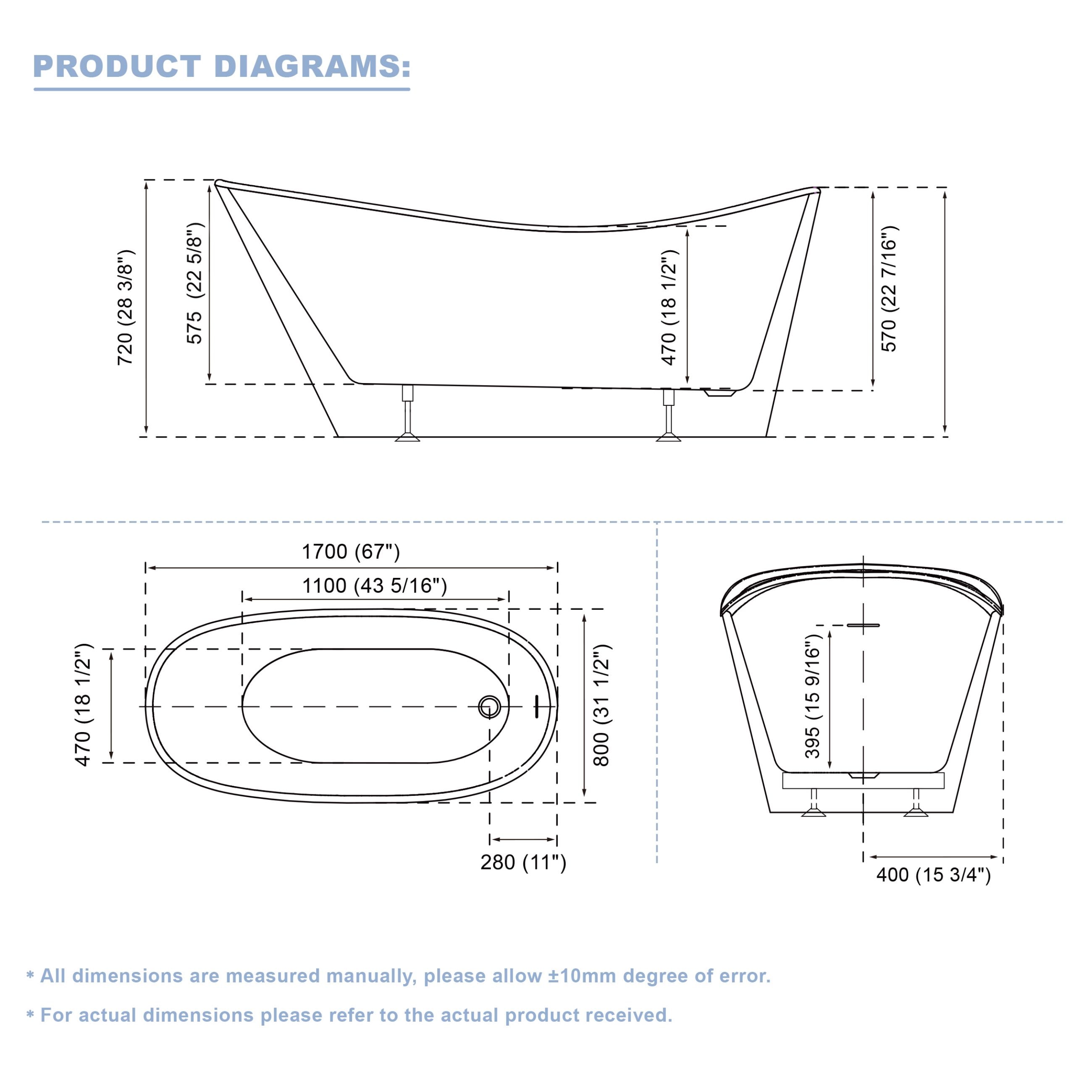 LIVIZA LBTY-VZ67KAY bathtubs - View #7