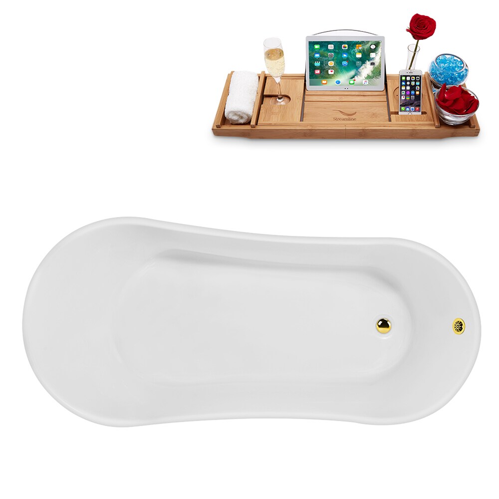 Streamline N345GLD-GLD bathtubs - View #3