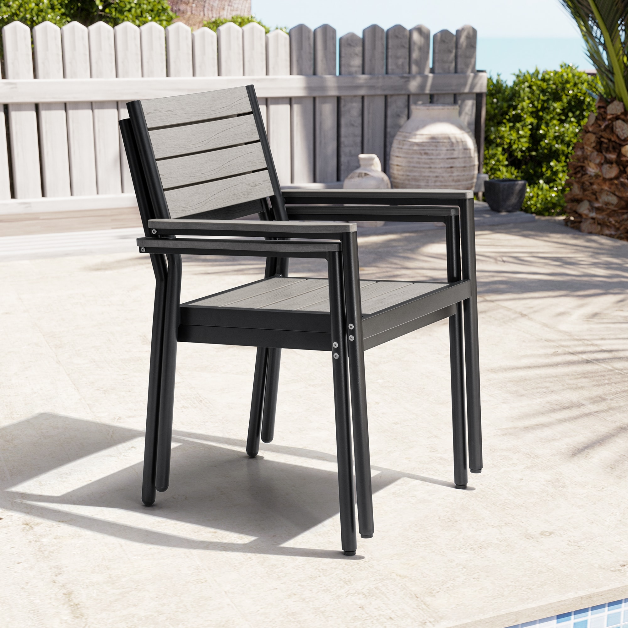 Crestlive Products CL-DC038GRY-2 Patio-Chairs - View #9