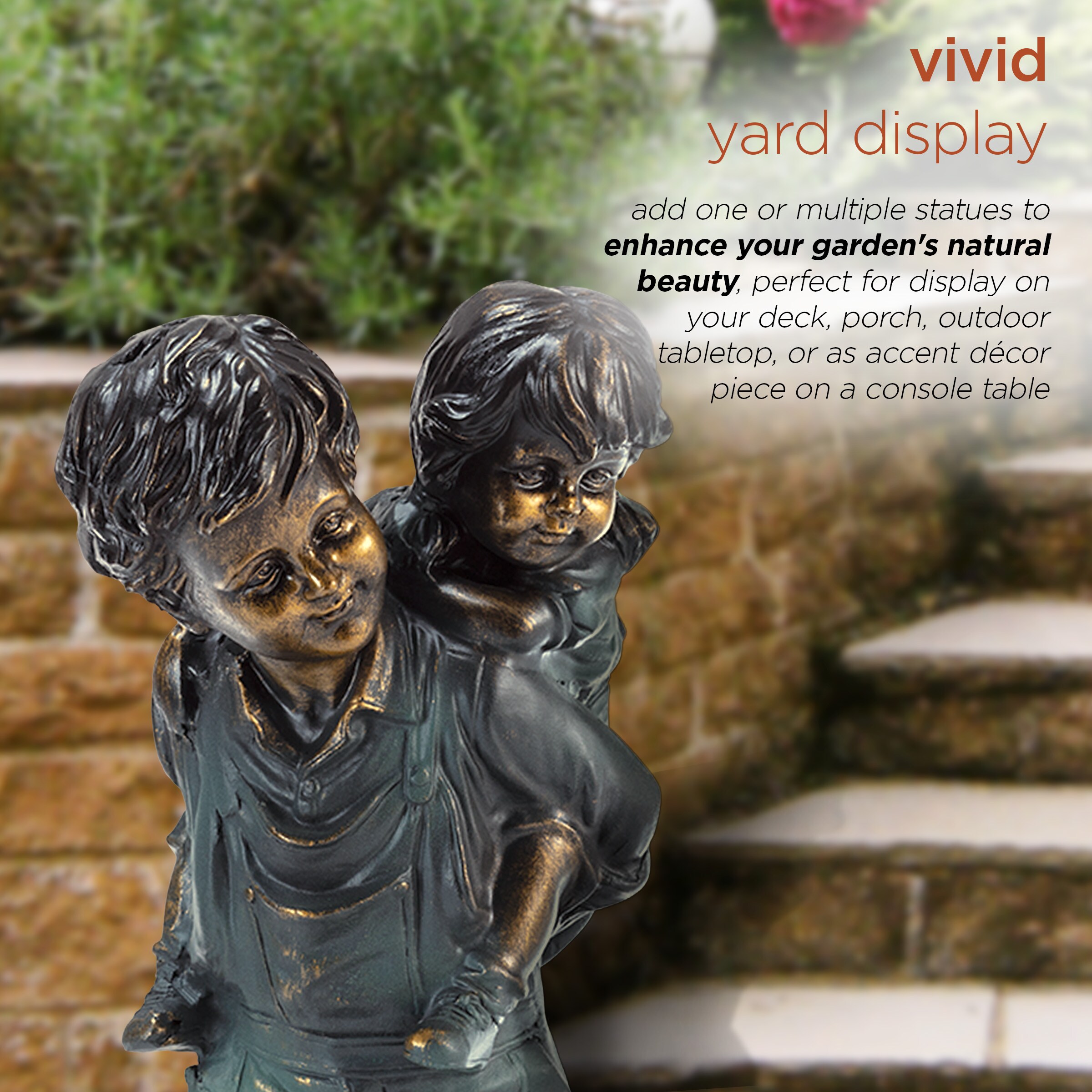 Alpine Corporation GXT484 Garden-Statue - View #7