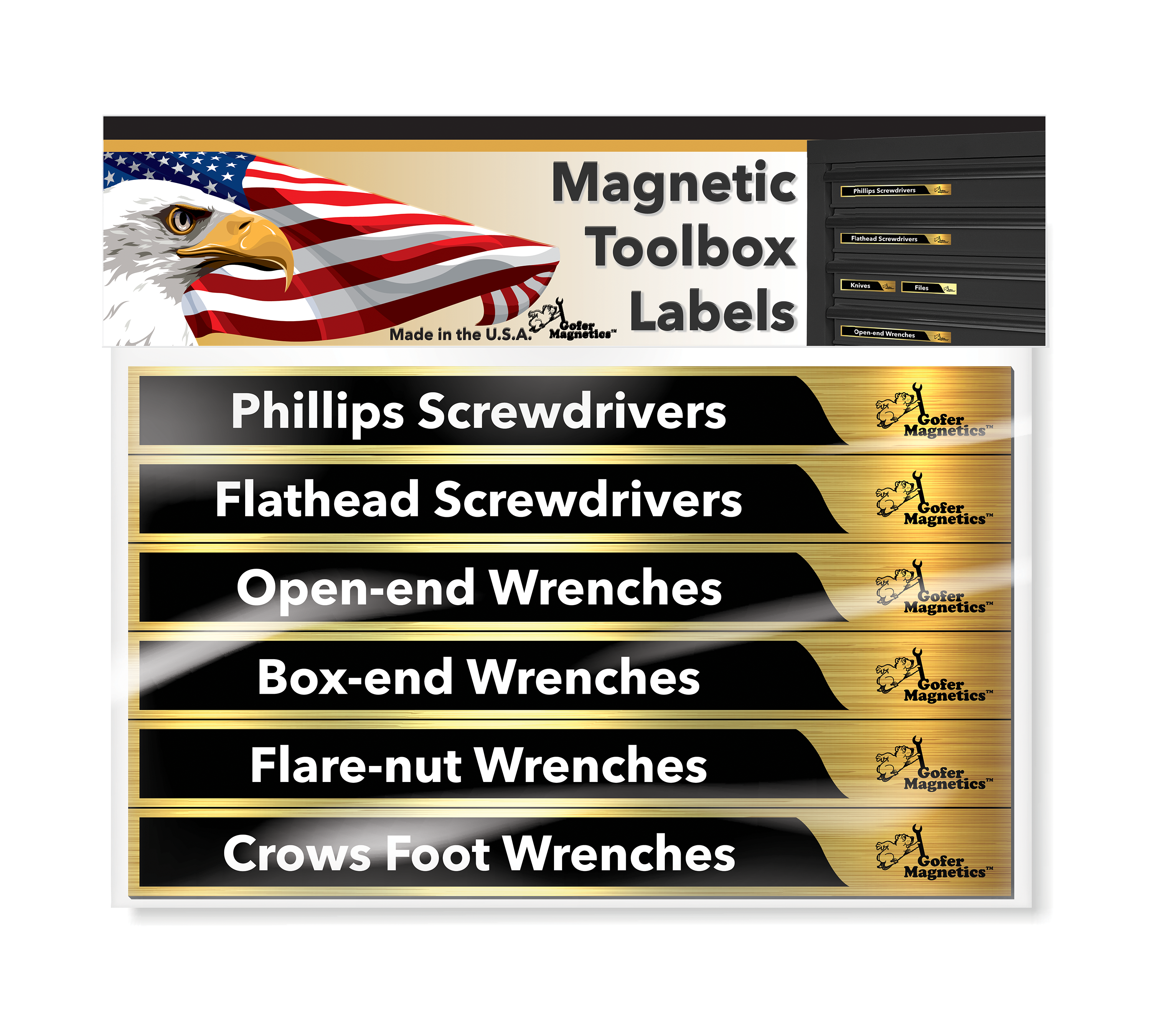 Gofer Magnetics GMLB101 Tool-Storage-Access - View #6