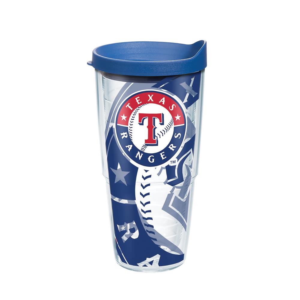 Great American Products Texas Rangers Stainless Steel Travel Mug 16 oz