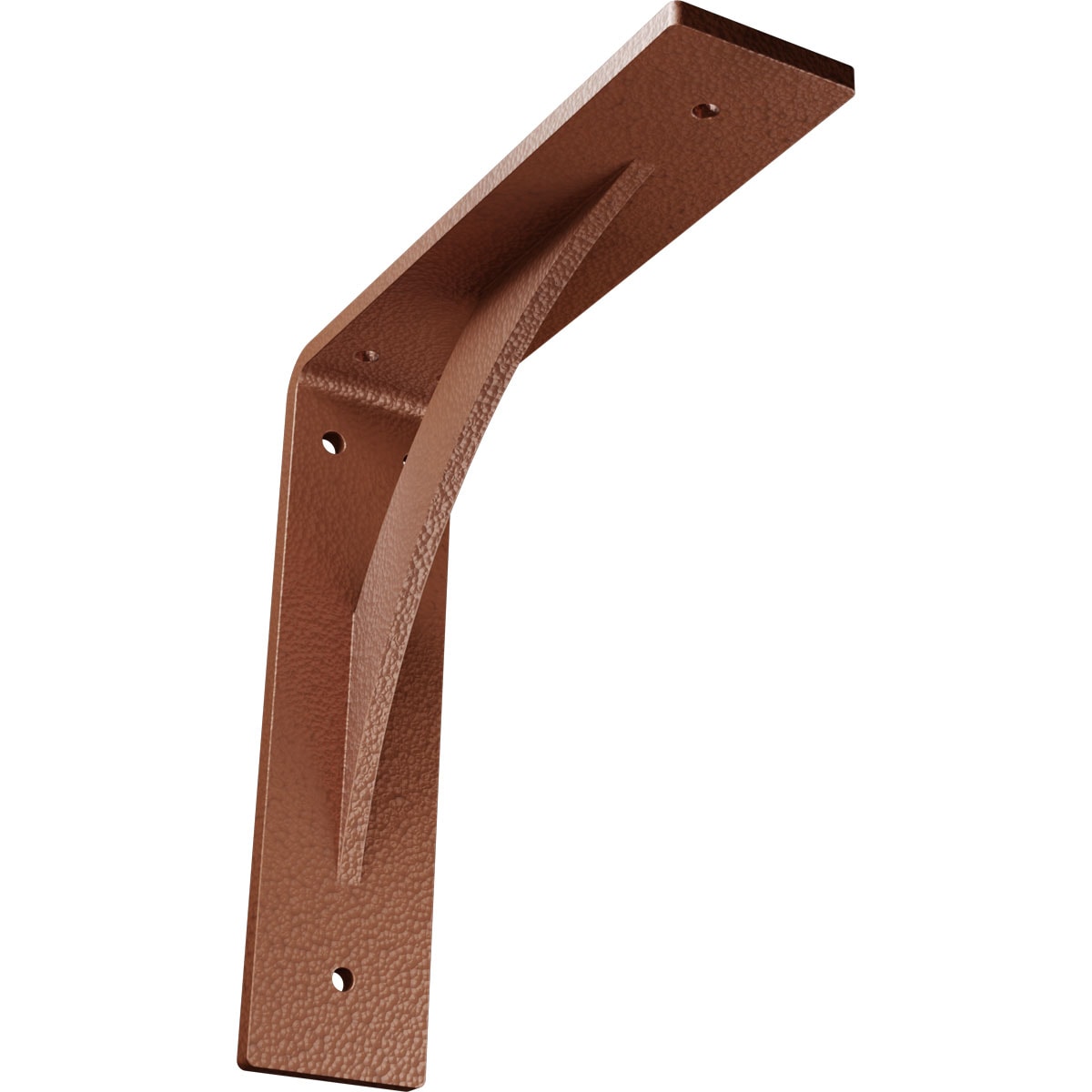 Ekena Millwork BKTM02X08X08LEHCO Legacy 8-in x 2-in x 8-in Copper Steel Countertop support bracket