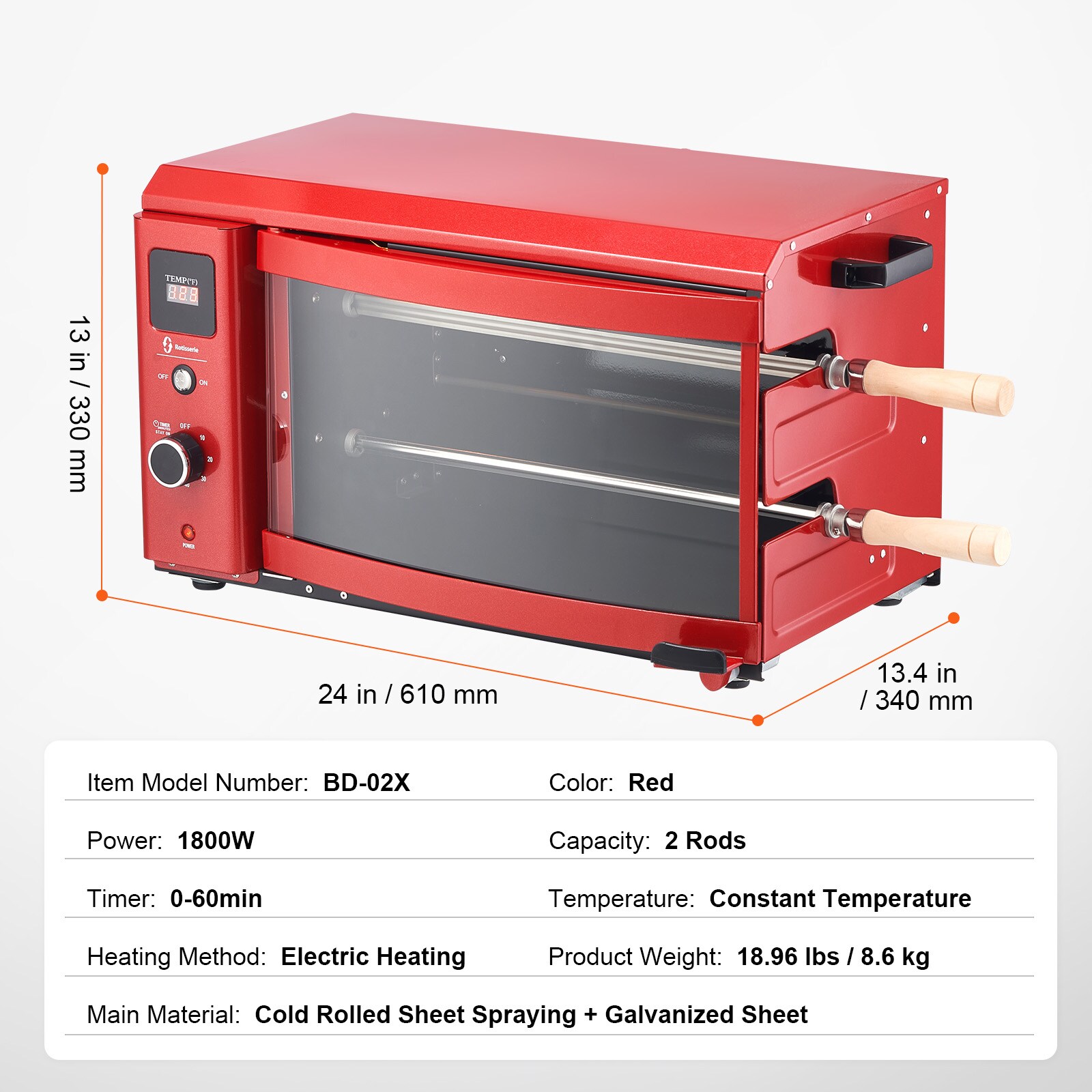 VEVOR SCBXKRJ2CDRS07438V1 m050561 - View #7