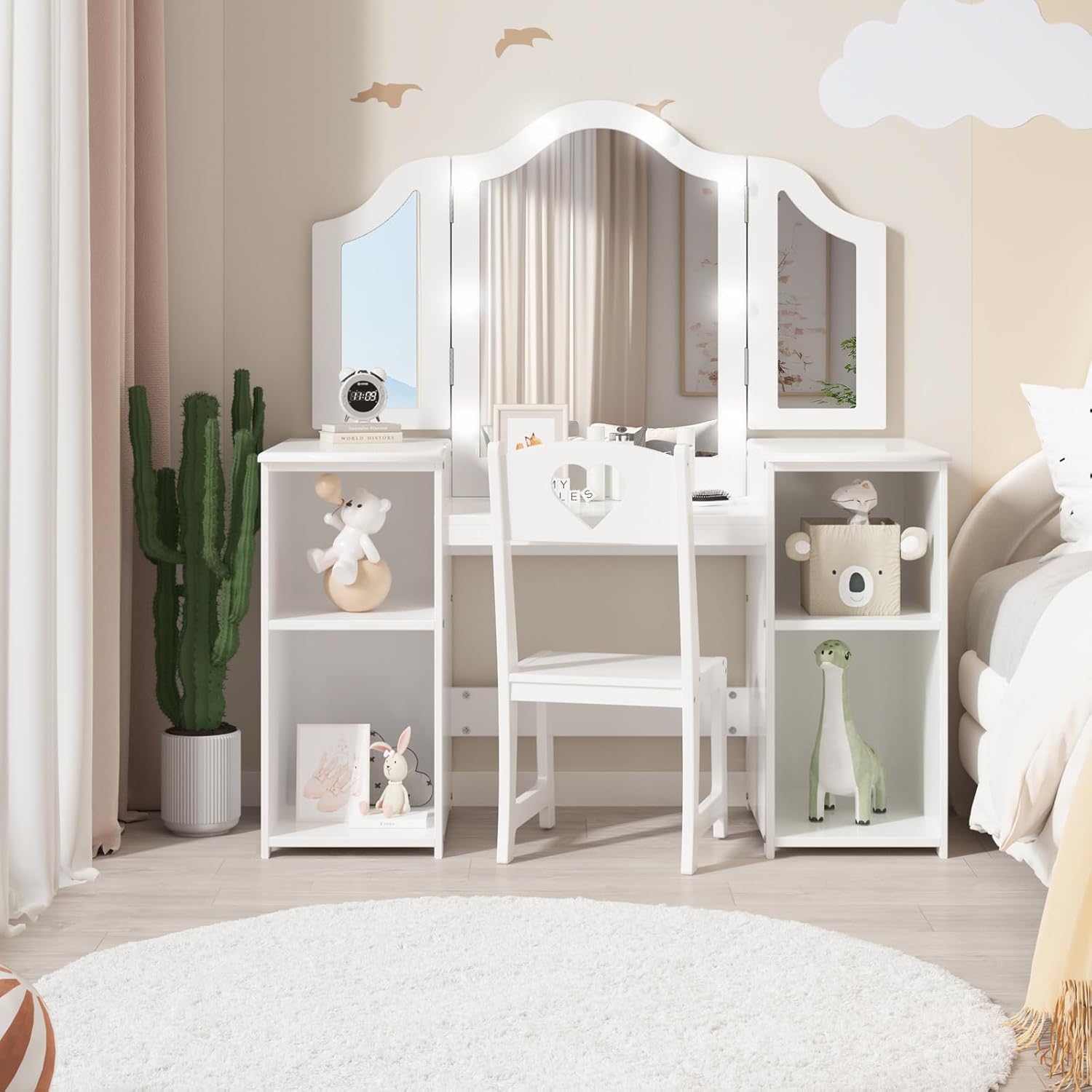 Qeetex LHF-SZT-PHO-0ZL4O3PS Bedroom-Vanities - View #3