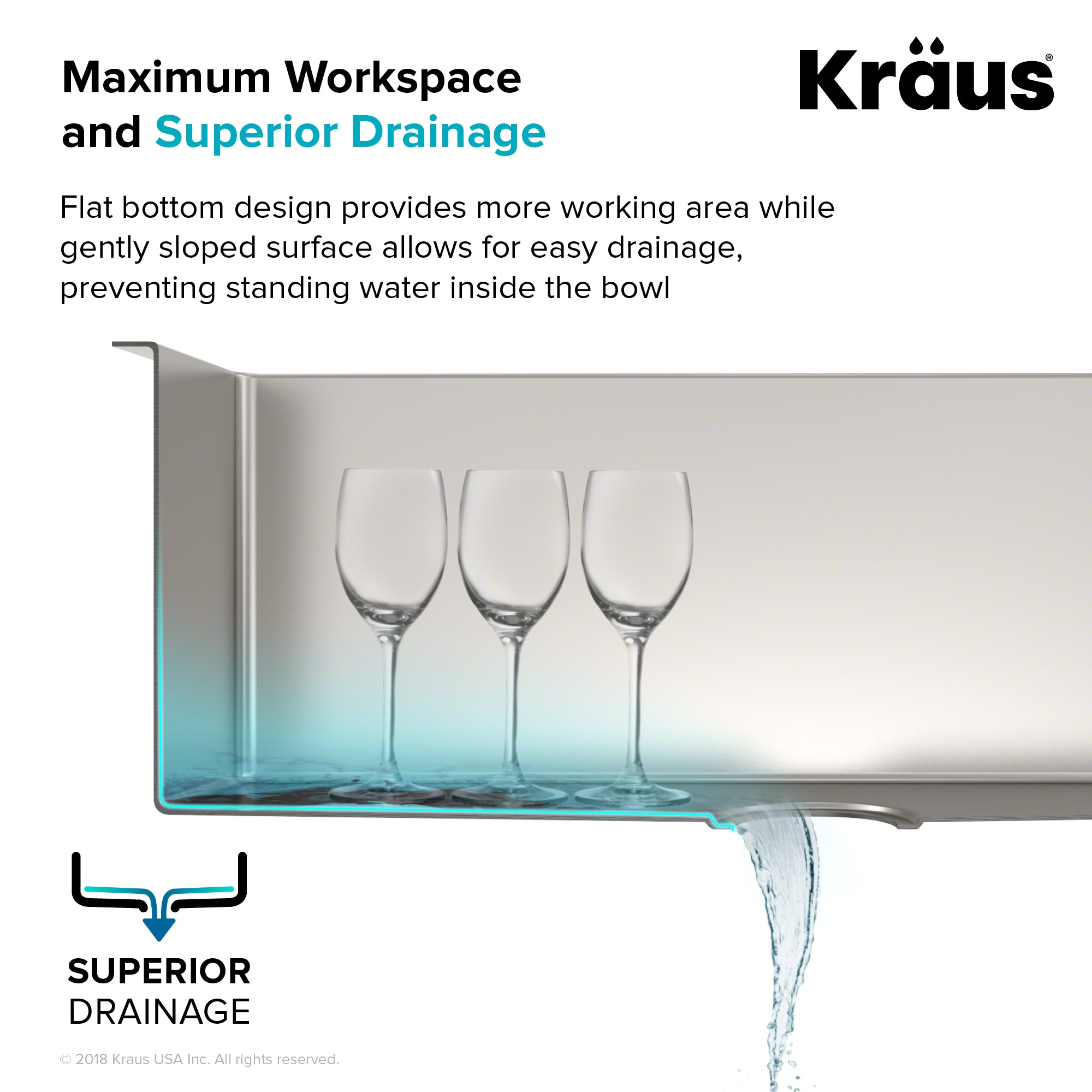Kraus KHU104-33 Kitchen-Sinks - View #8