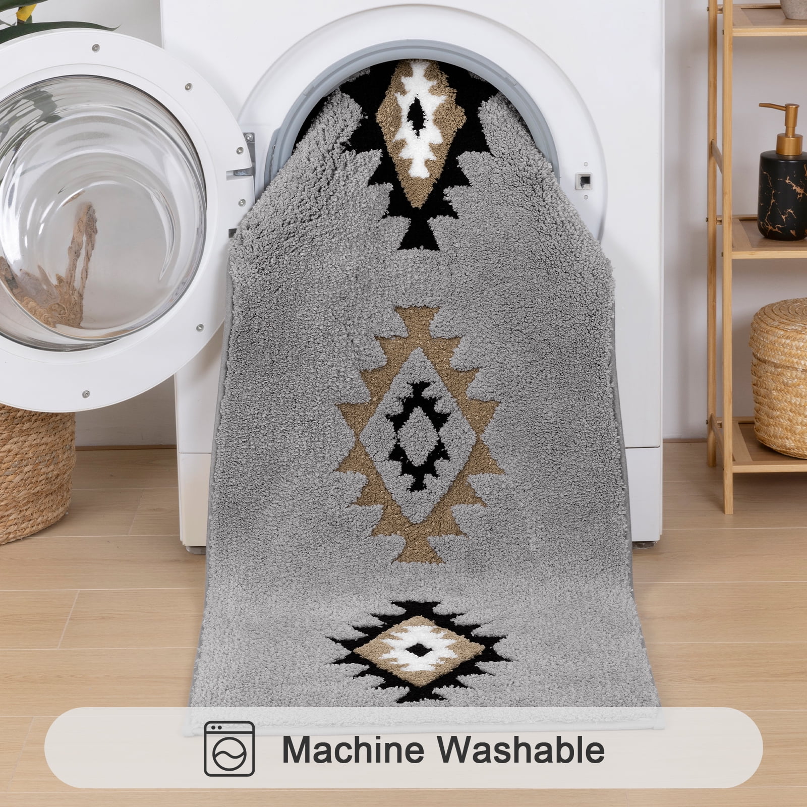 HEBE 763077704652 Bath-Rugs - View #2