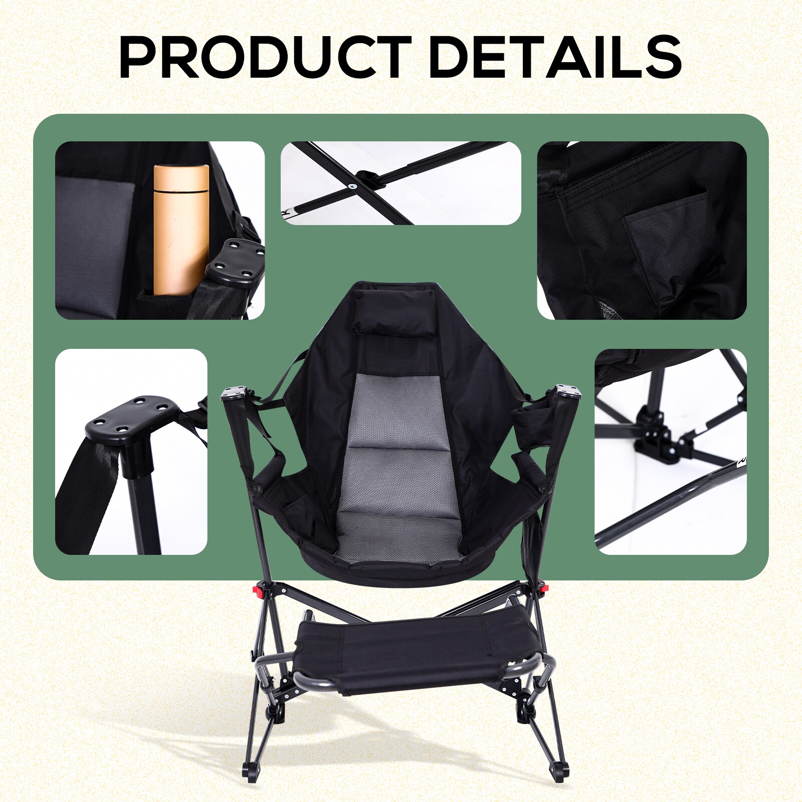  LOE-ROCKCHA-FOT1PK Beach-Camping-Chairs - View #3