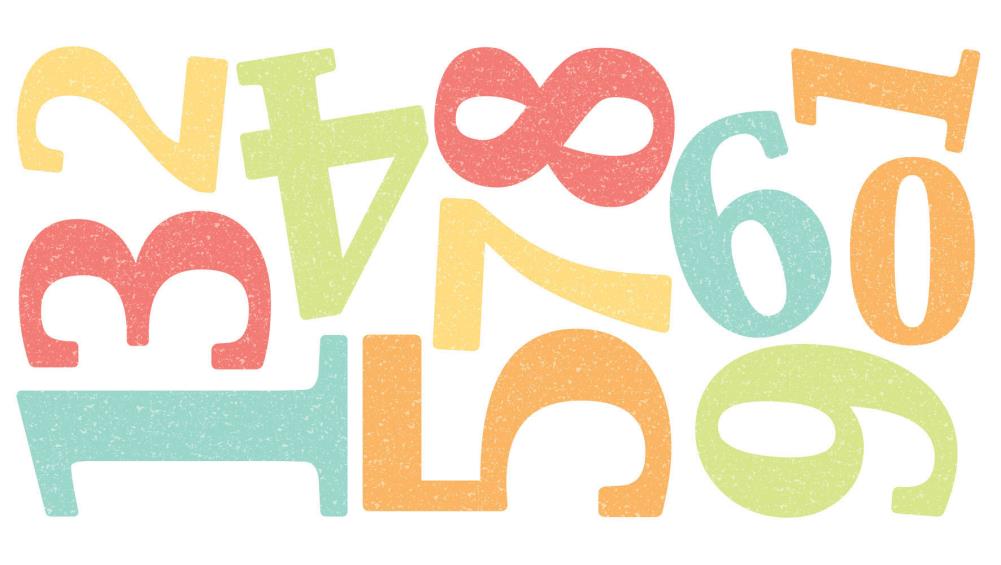 Fun4Walls TWS40265 24-in W x 23.6-in H Self-adhesive Letters and Numbers Wall Decal
