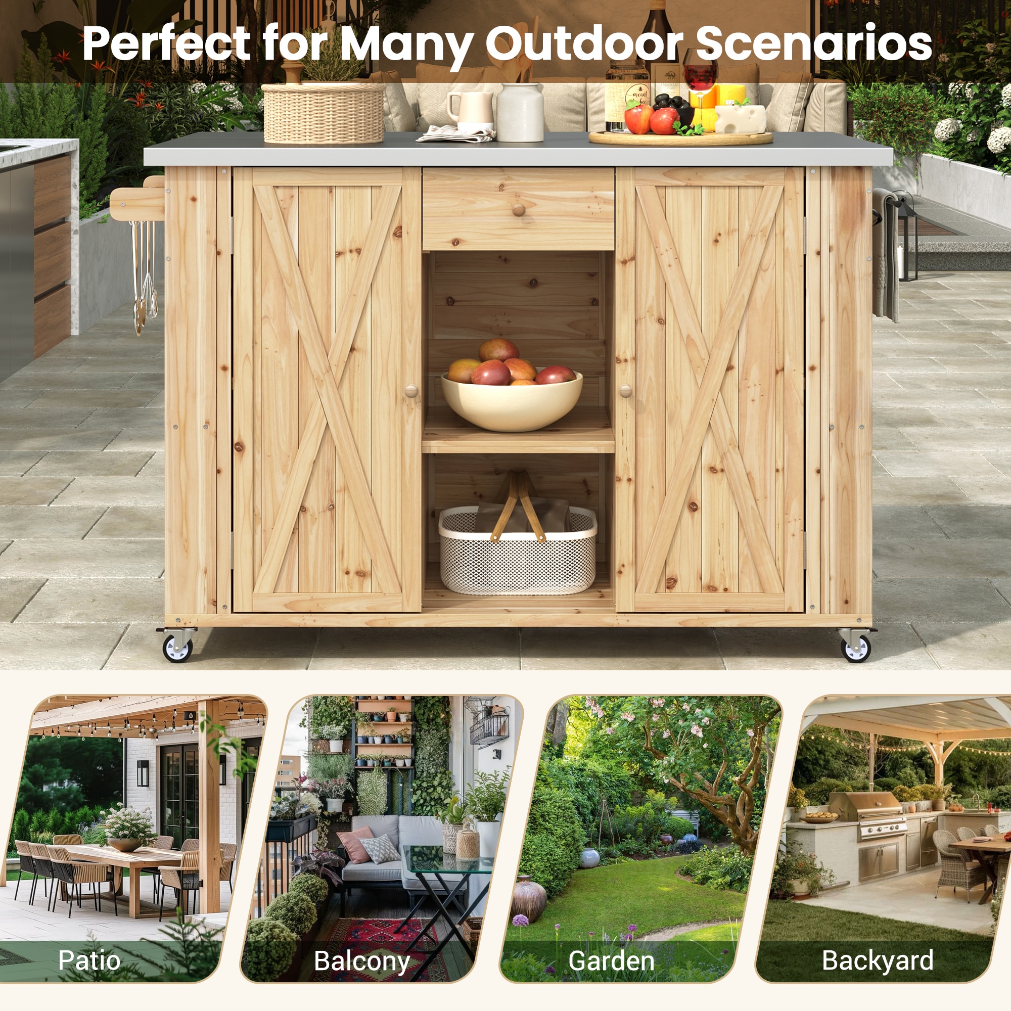 GDFStudio 341635 Outdoor-Carts - View #6