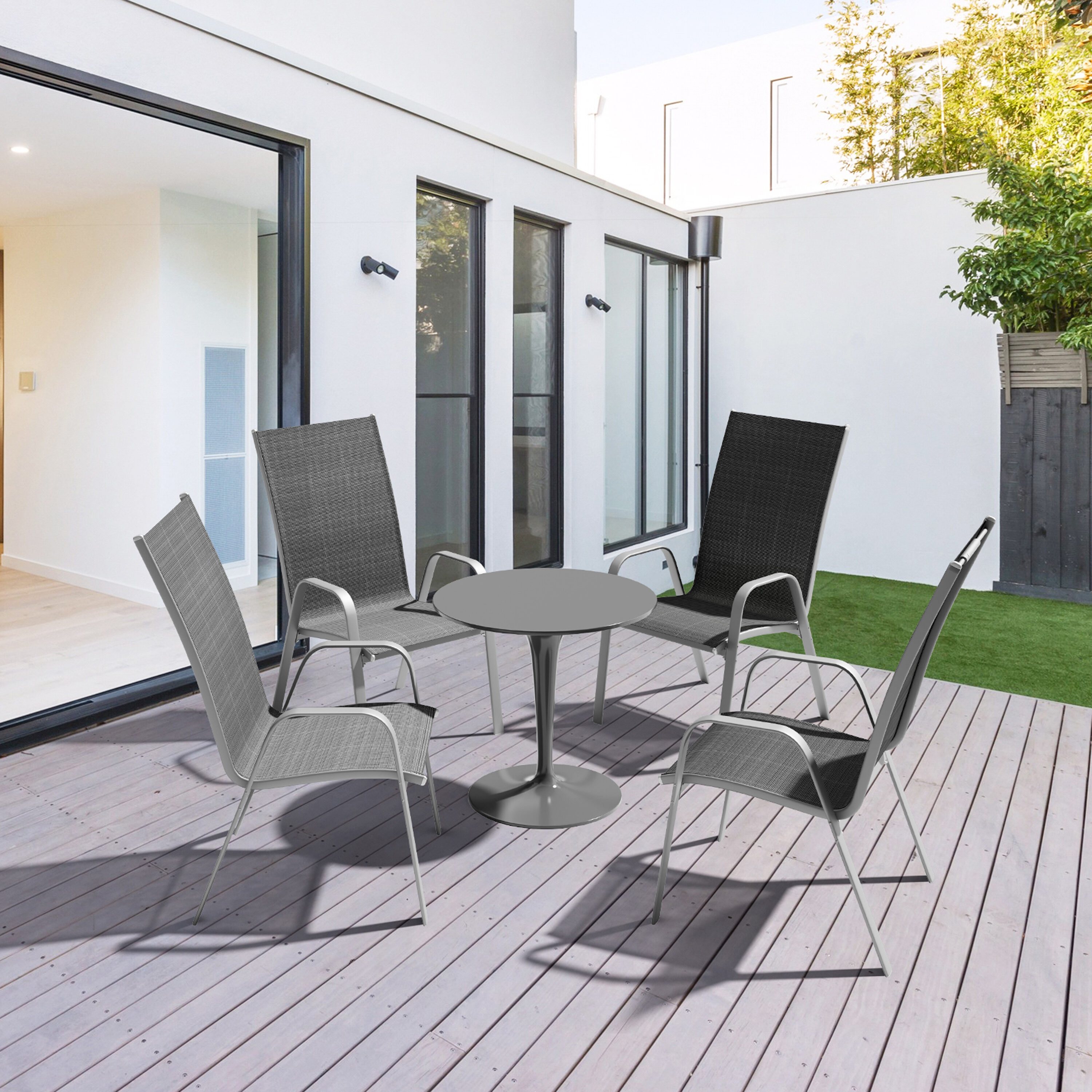 JEAREY KDDDY04-GY Patio-Chairs - View #3