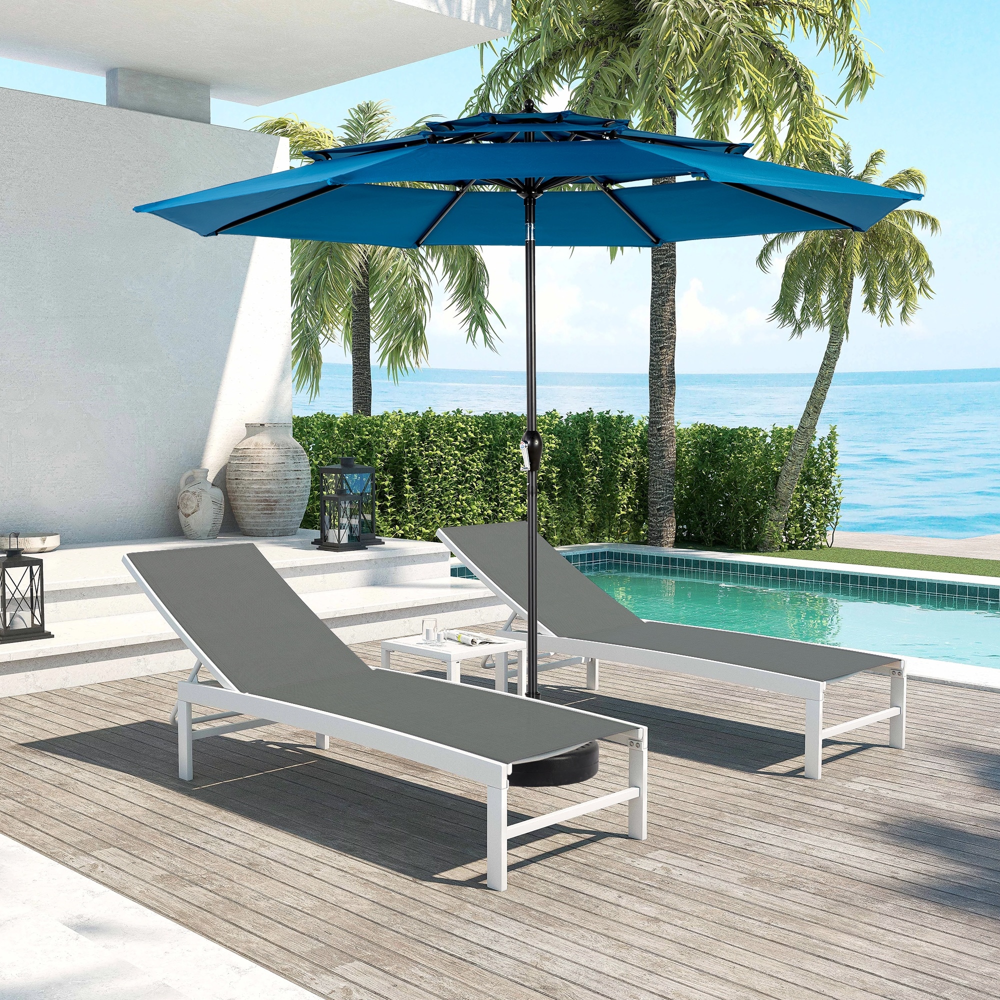 auburn patio umbrella Picnic Time Umbrella