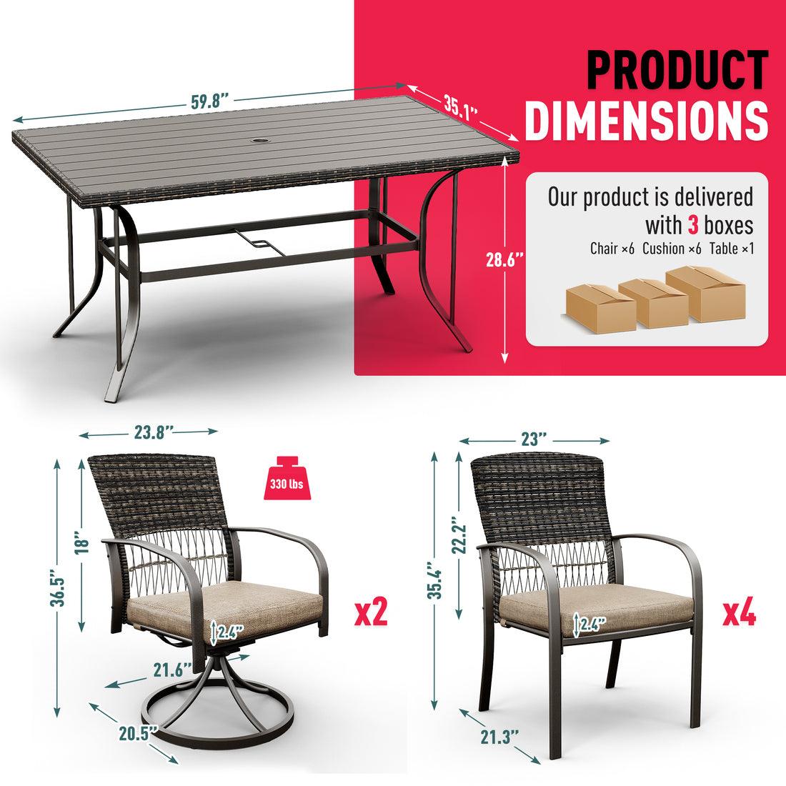  TB-CZ-PTZY-7JT-B Patio-Dining-Sets - View #3