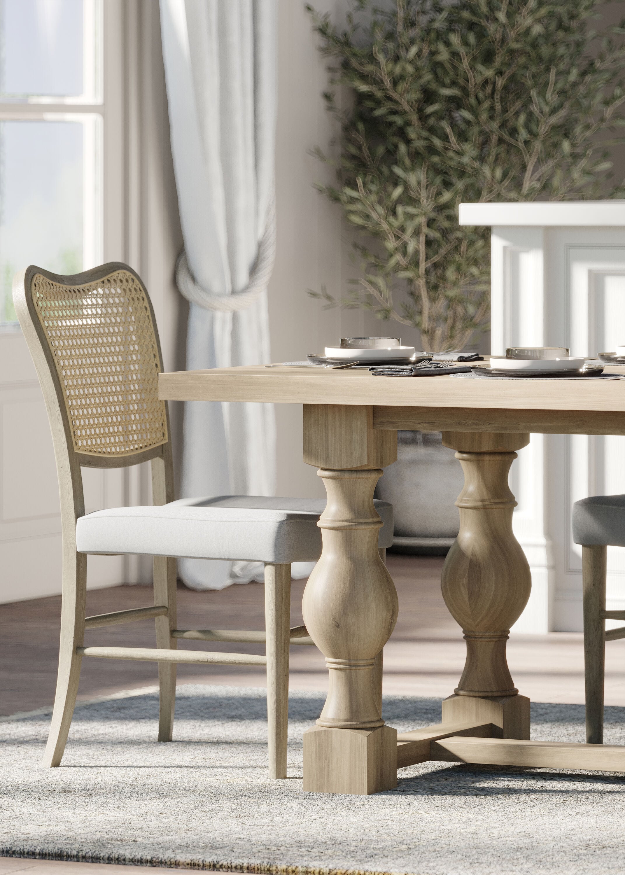 Maven Lane ML354003-WDC-GR Dining-Chairs - View #8